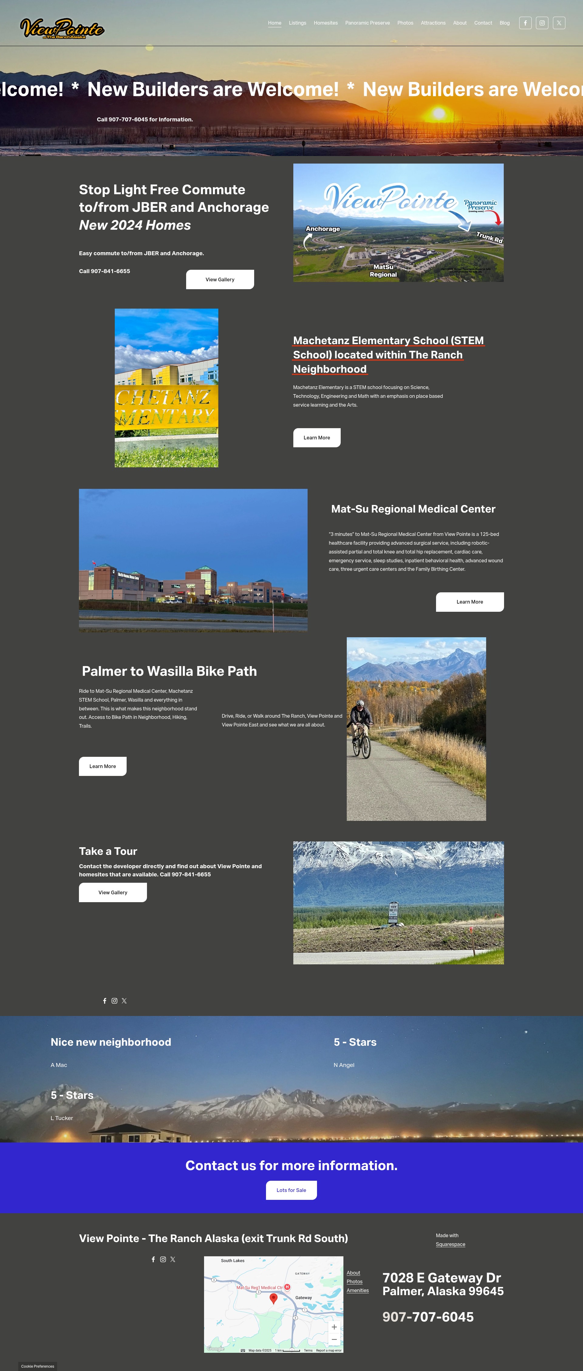 Screenshot of theranchalaska.com