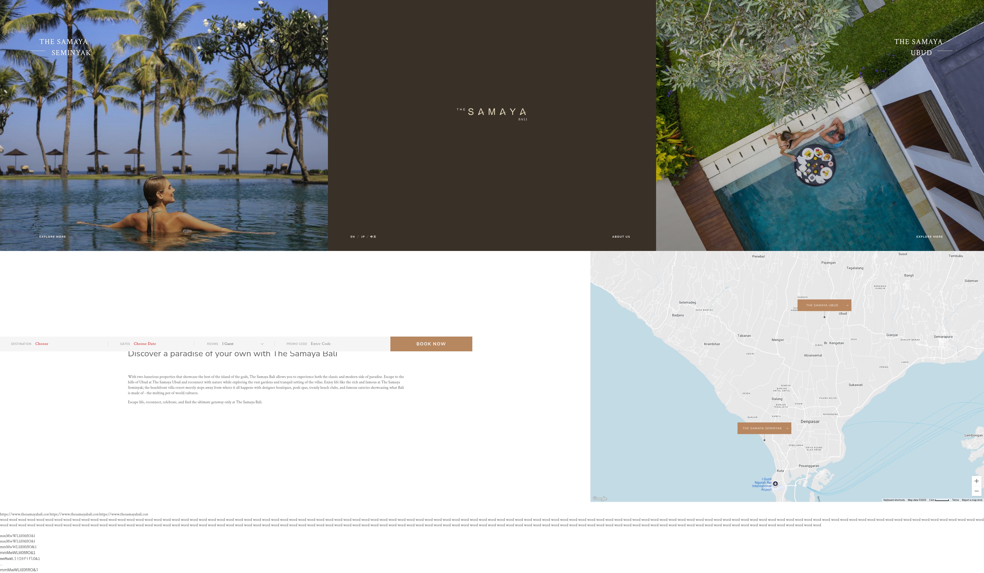 Screenshot of thesamayabali.com