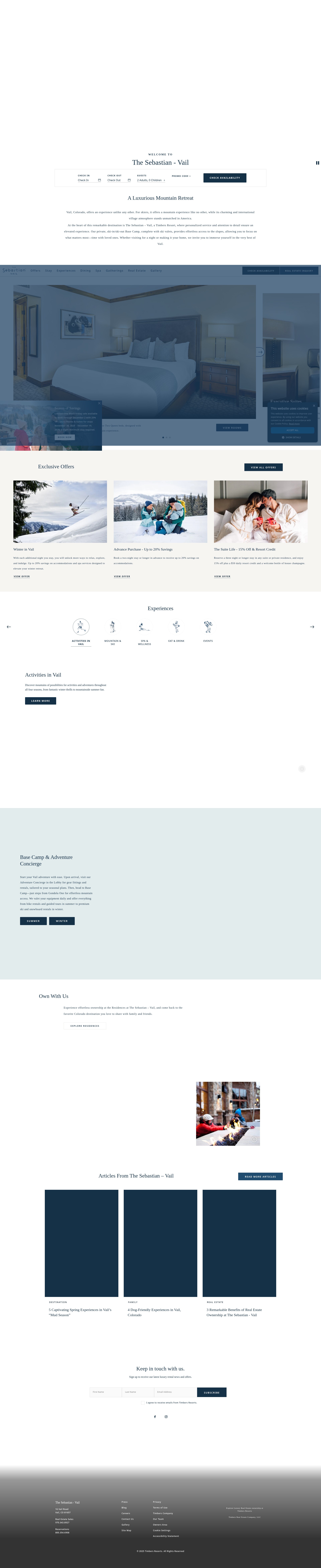 Screenshot of thesebastianvail.com