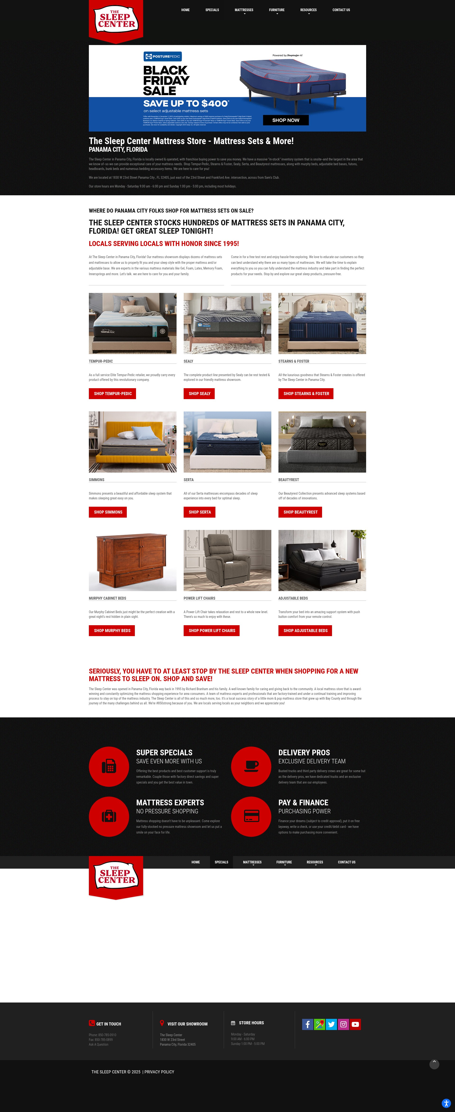 Screenshot of thesleepcenter.info
