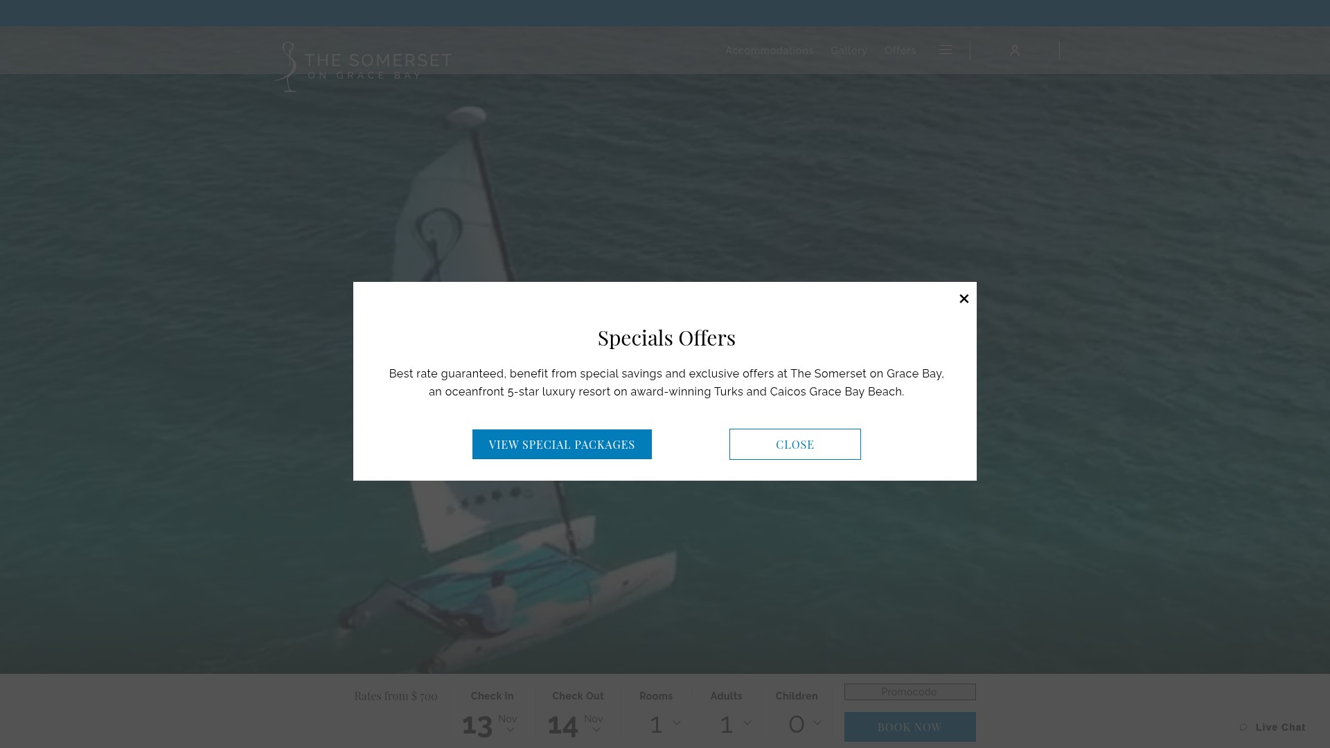 Screenshot of thesomerset.com