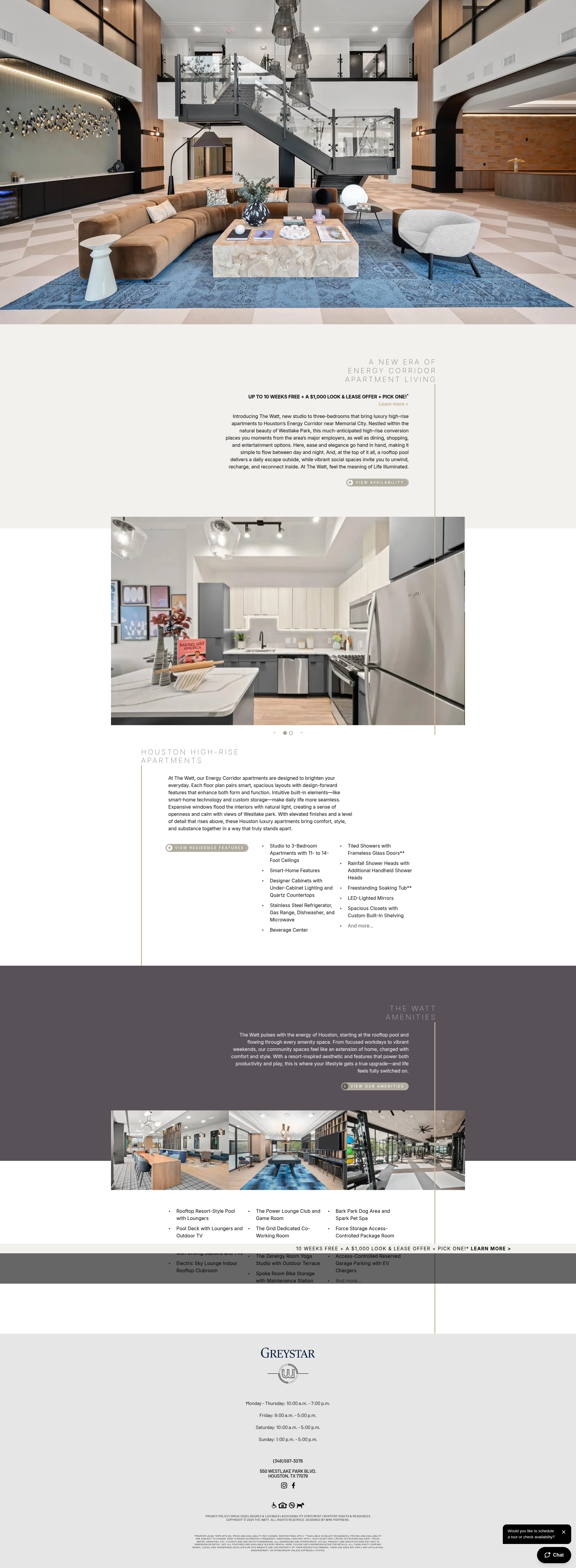 Screenshot of thewattapts.com