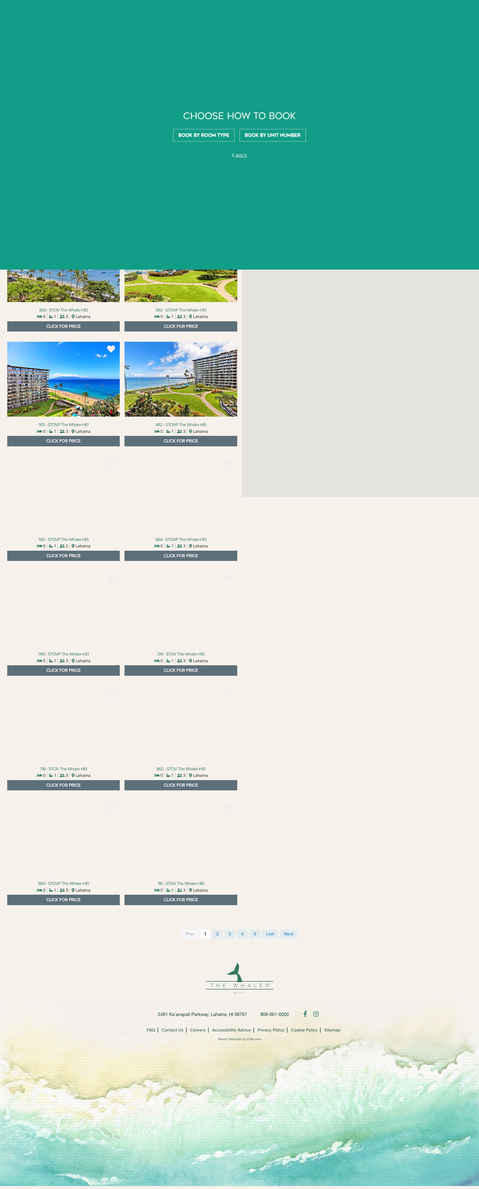 Screenshot of thewhalerresort.com
