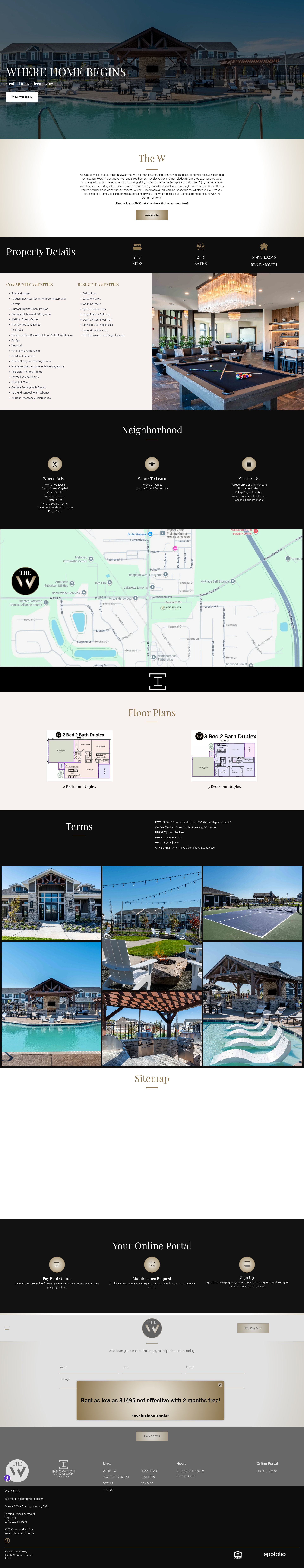 Screenshot of thewliving.com