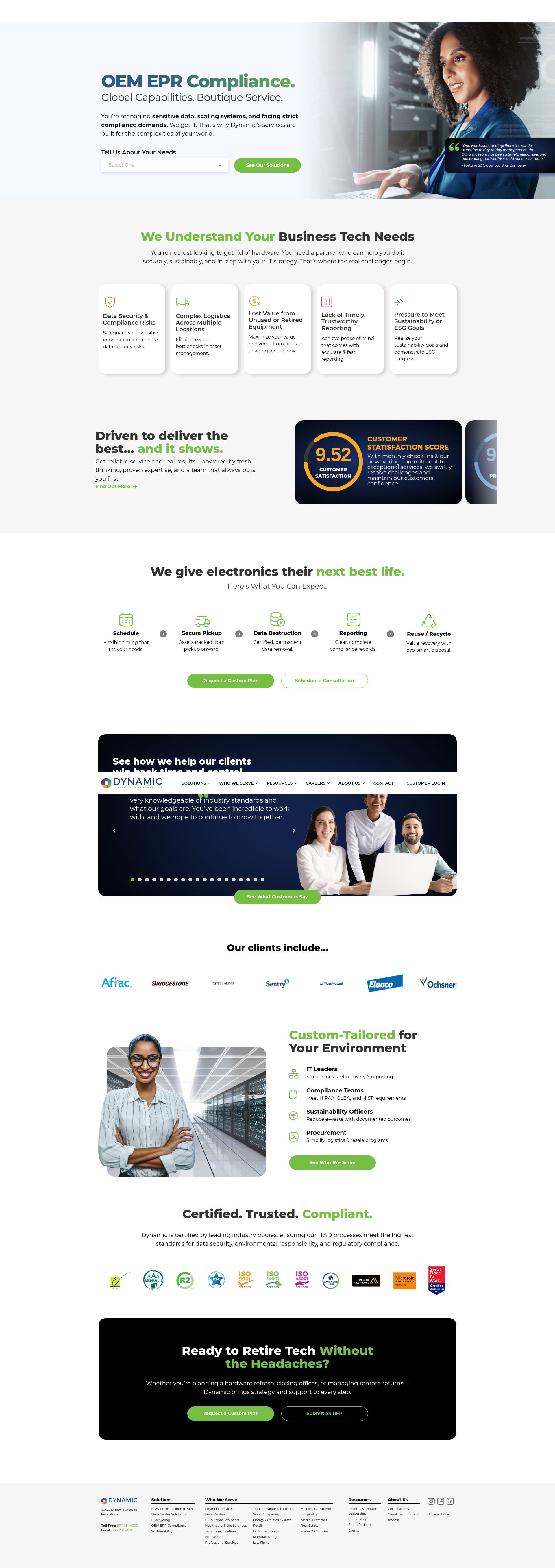 Screenshot of thinkdynamic.com
