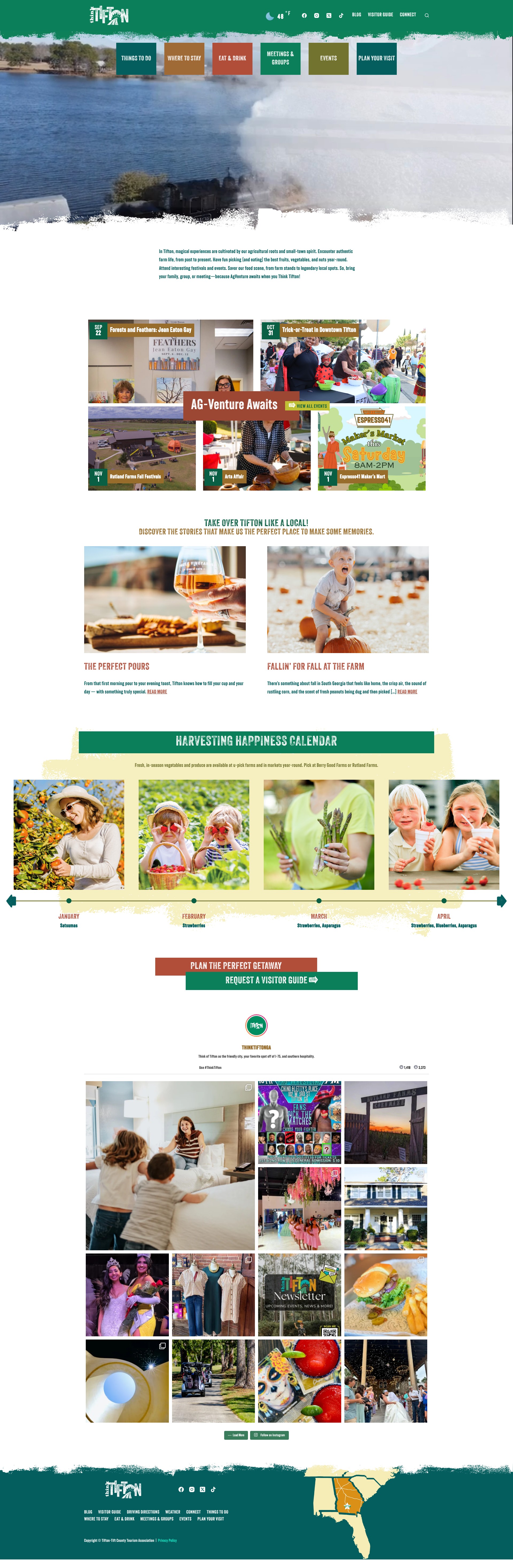 Screenshot of thinktifton.com