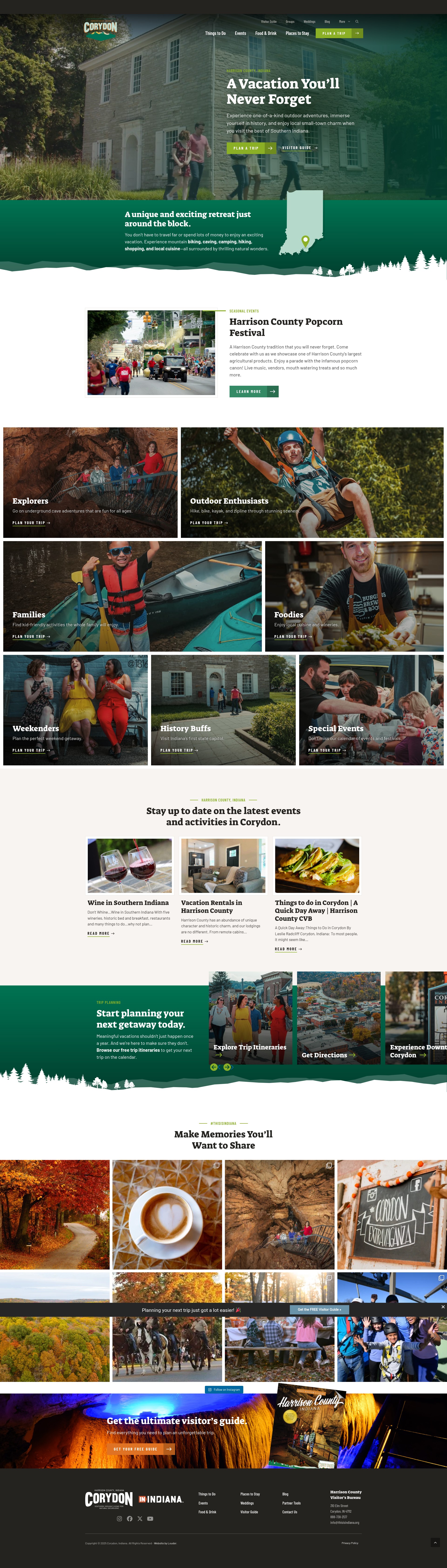 Screenshot of thisisindiana.org