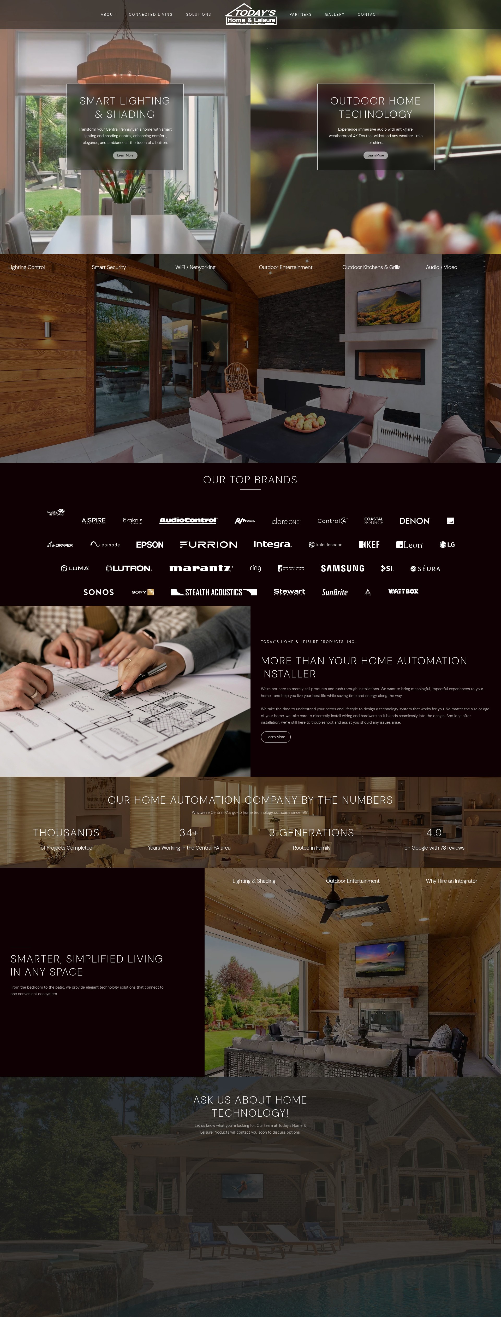 Screenshot of thlproducts.com