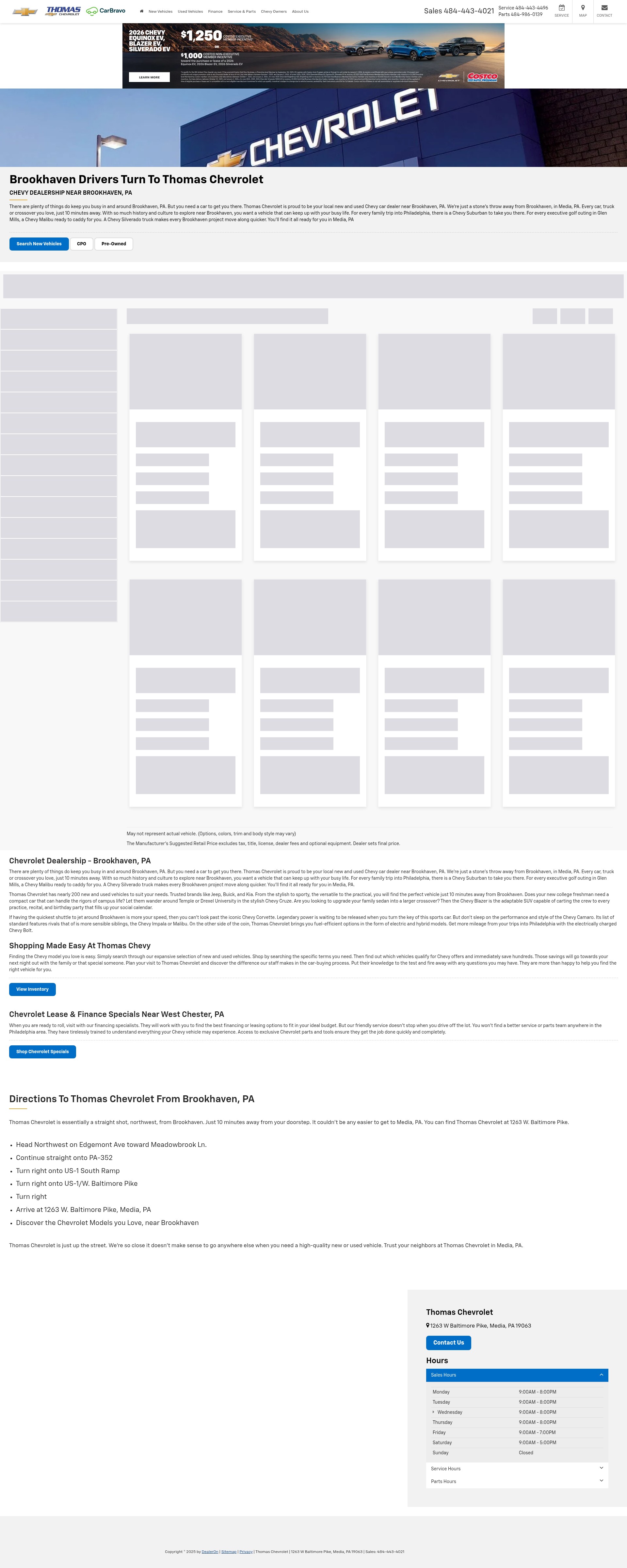 Screenshot of thomasofmedia.com