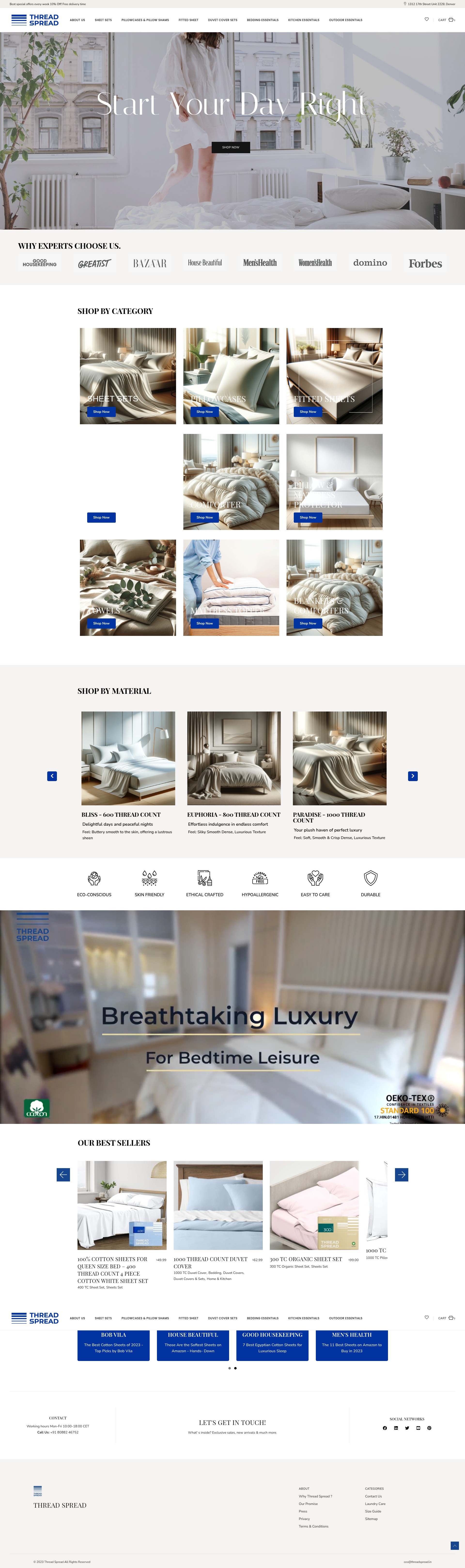 Screenshot of thread-spread.com