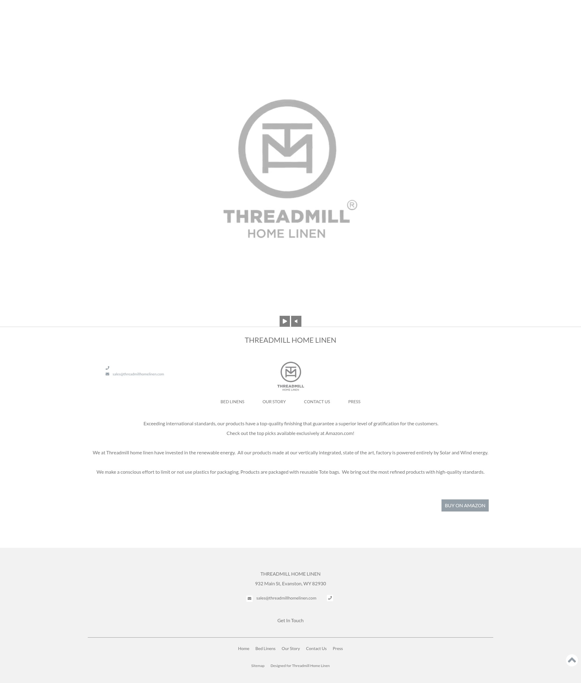Screenshot of threadmillhomelinen.com
