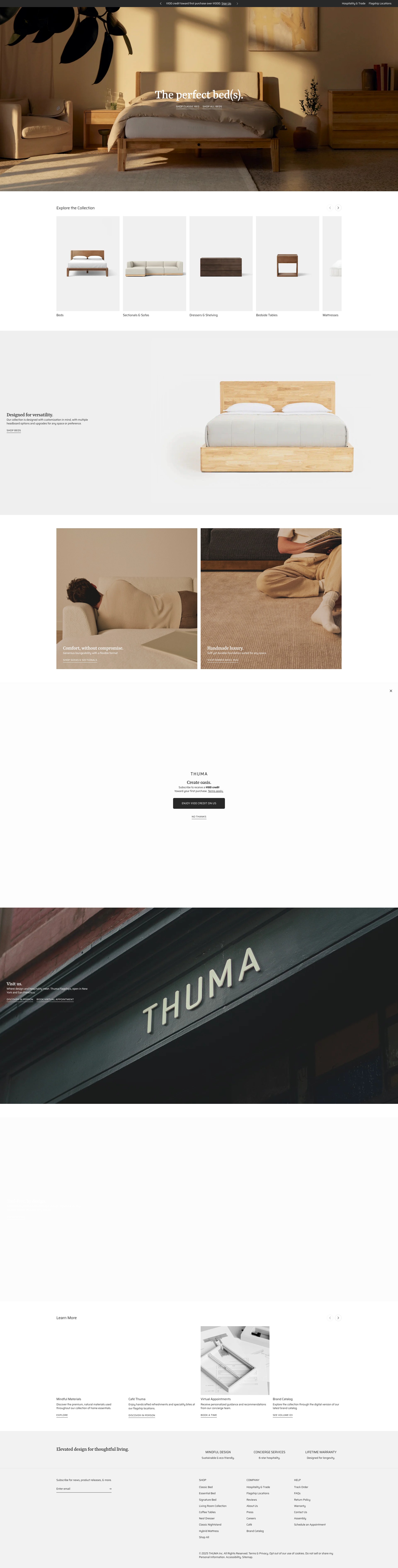 Screenshot of thuma.co