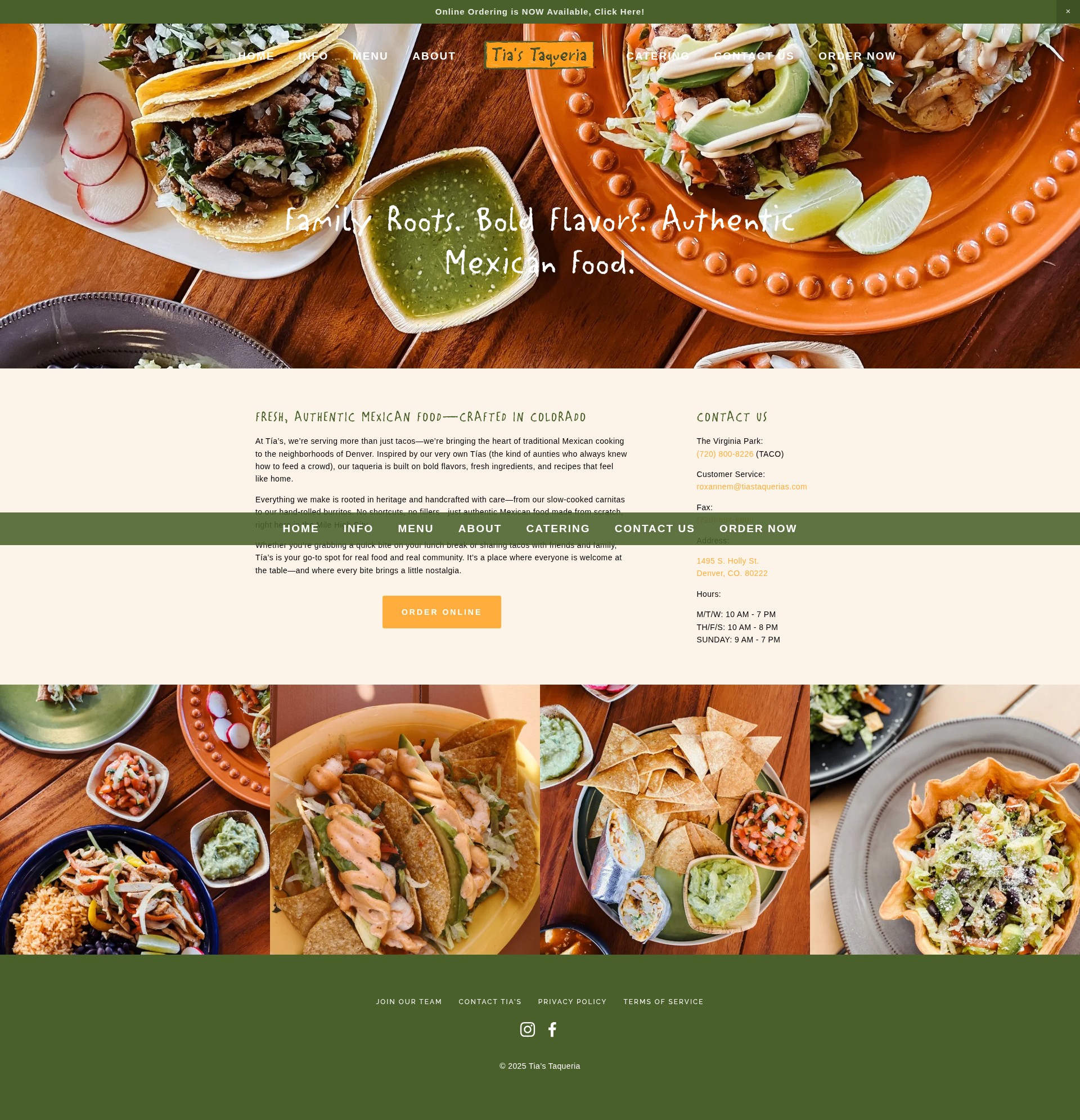 Screenshot of tiastaquerias.com