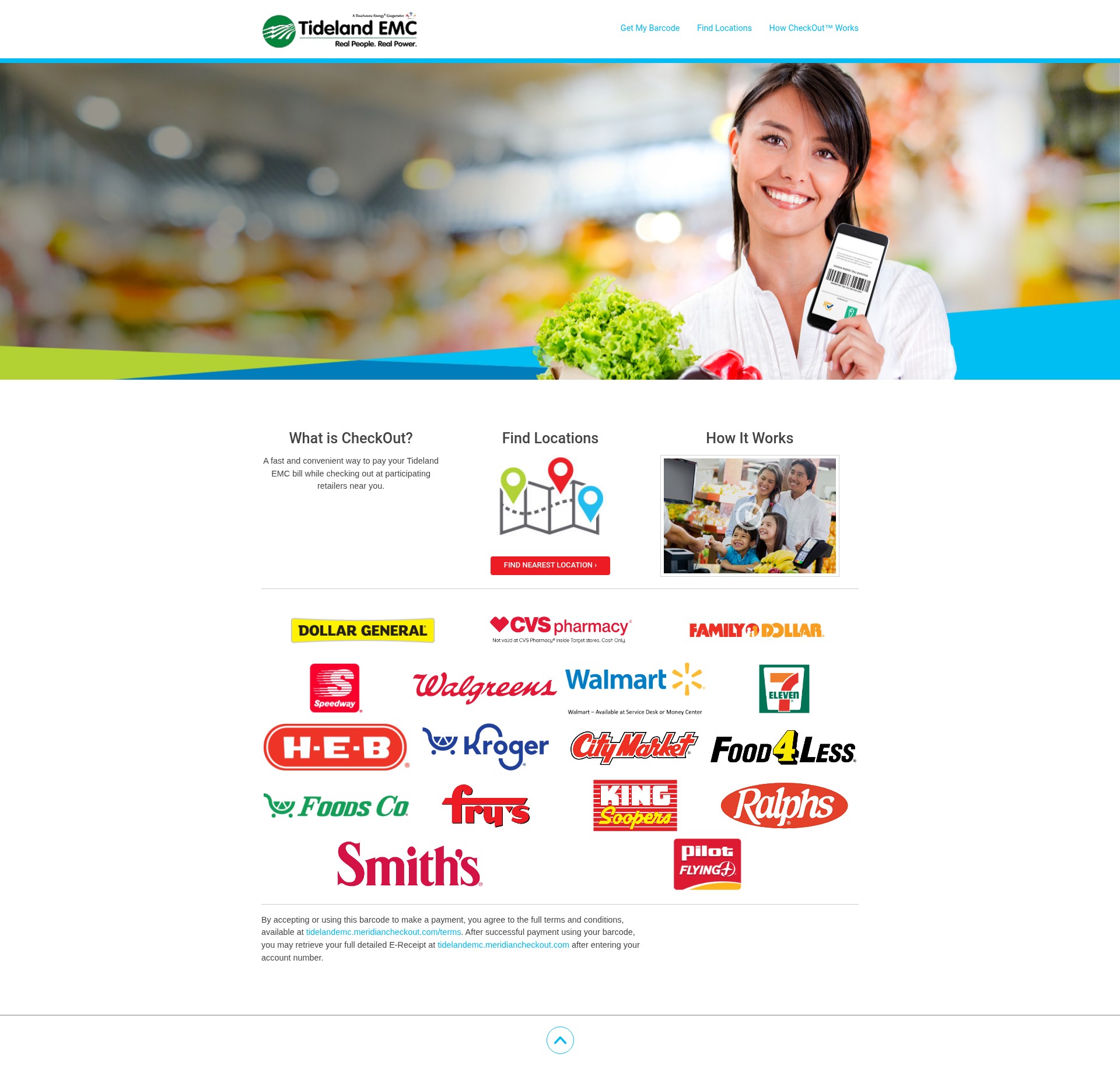 Screenshot of tidelandemc.com