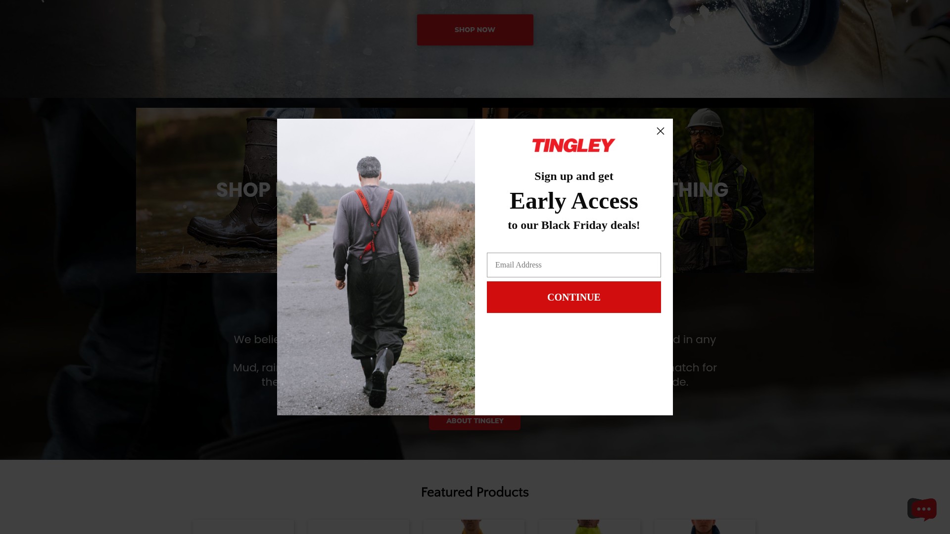 Screenshot of tingleyrubber.com