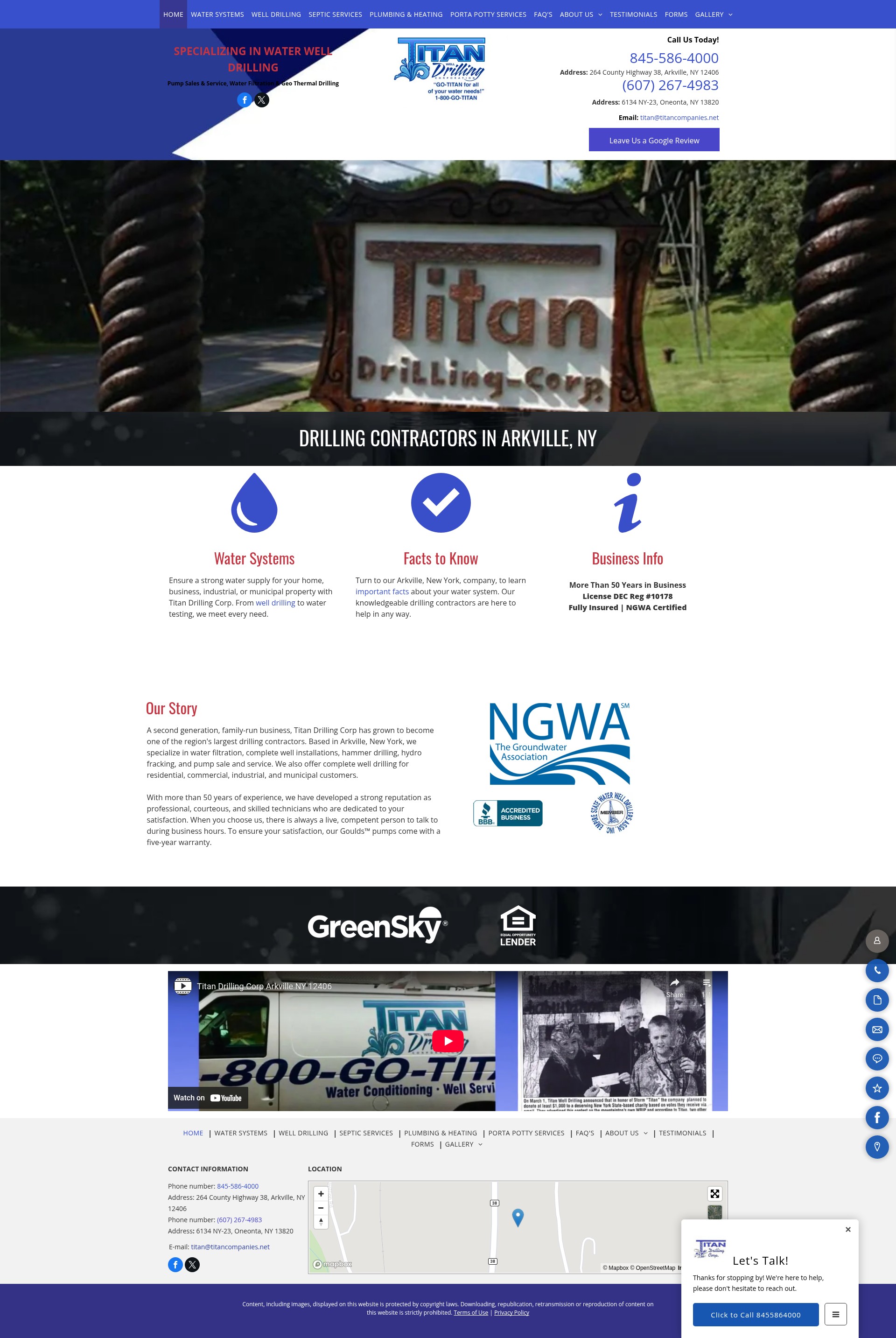 Screenshot of titanwelldrillingny.com