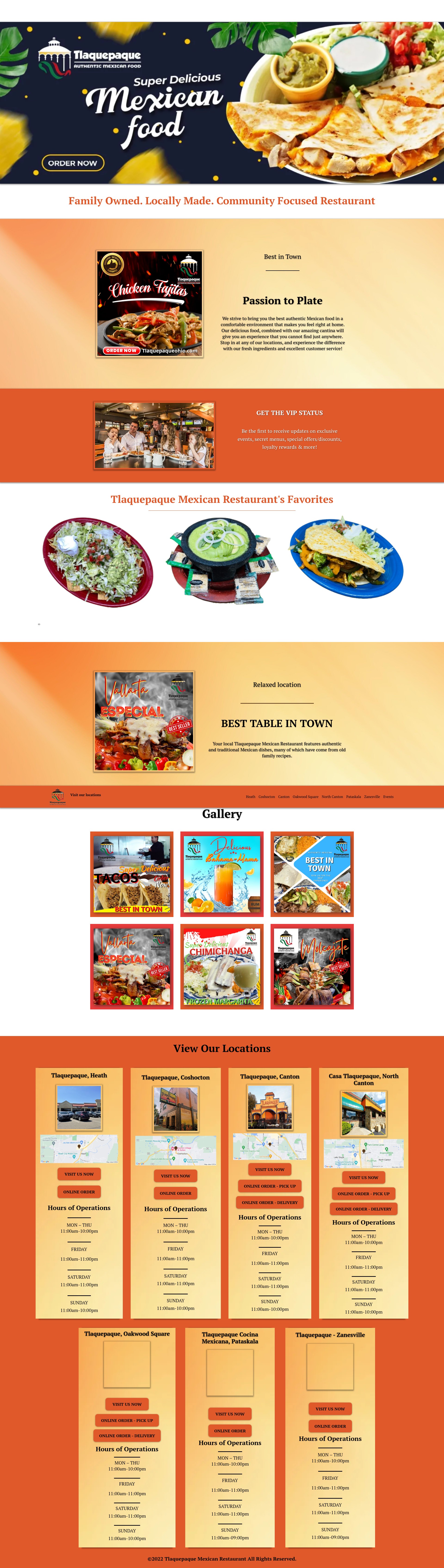 Screenshot of tlaquepaquemexrest.com