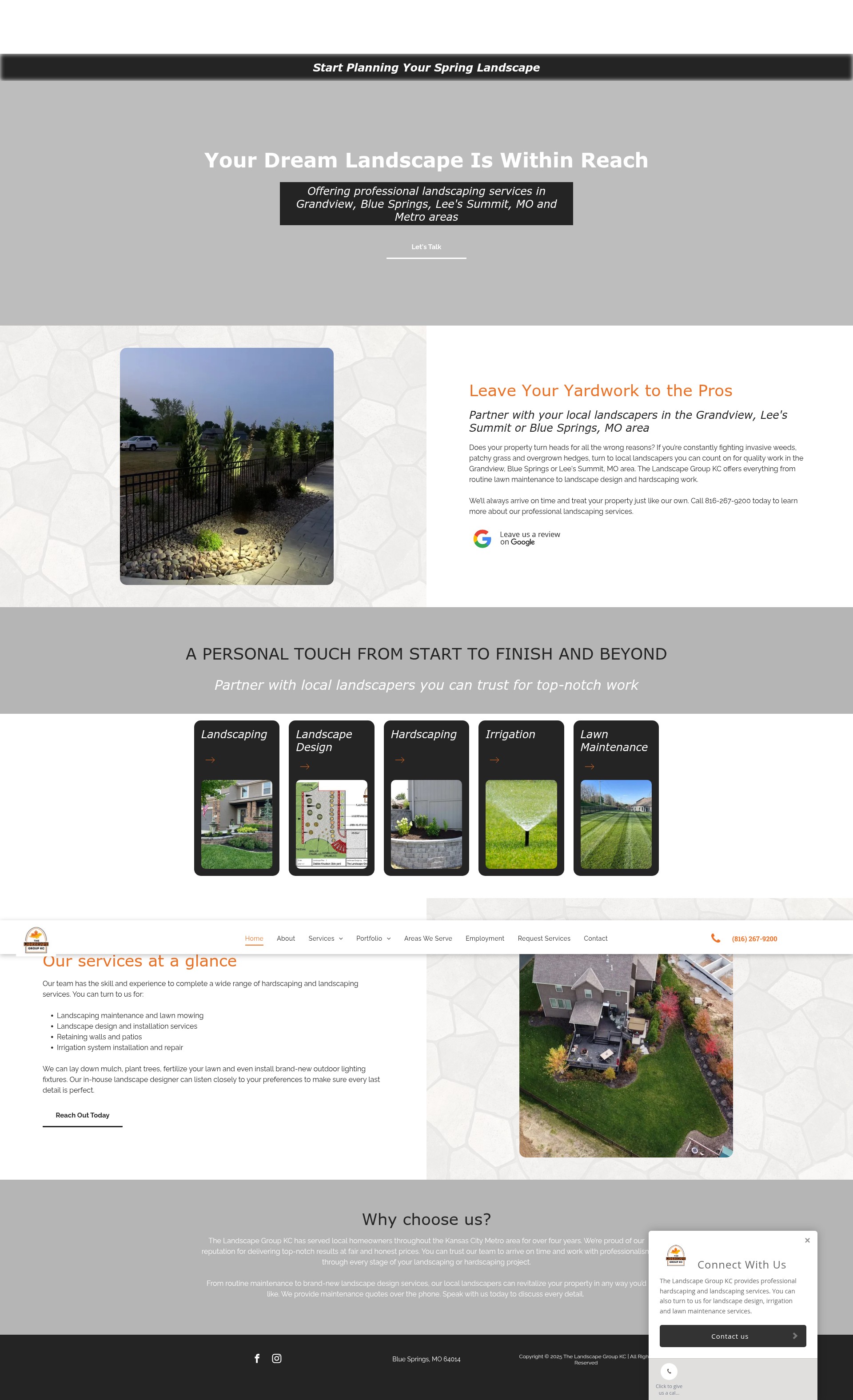 Screenshot of tlgkc.com