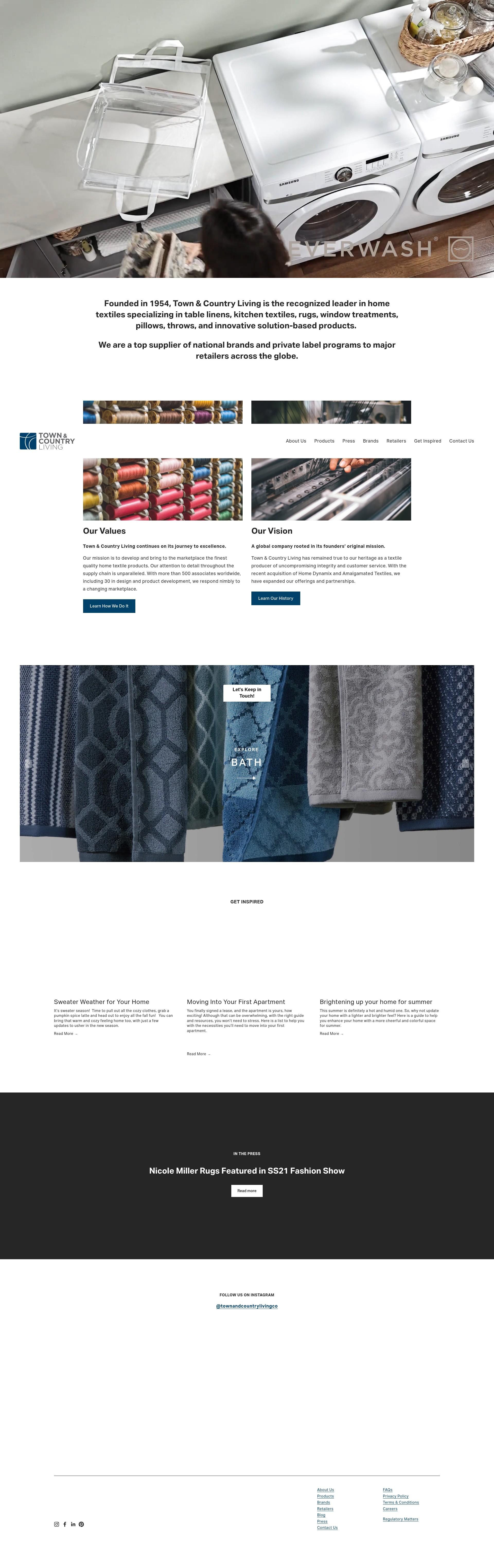 Screenshot of tncliving.com