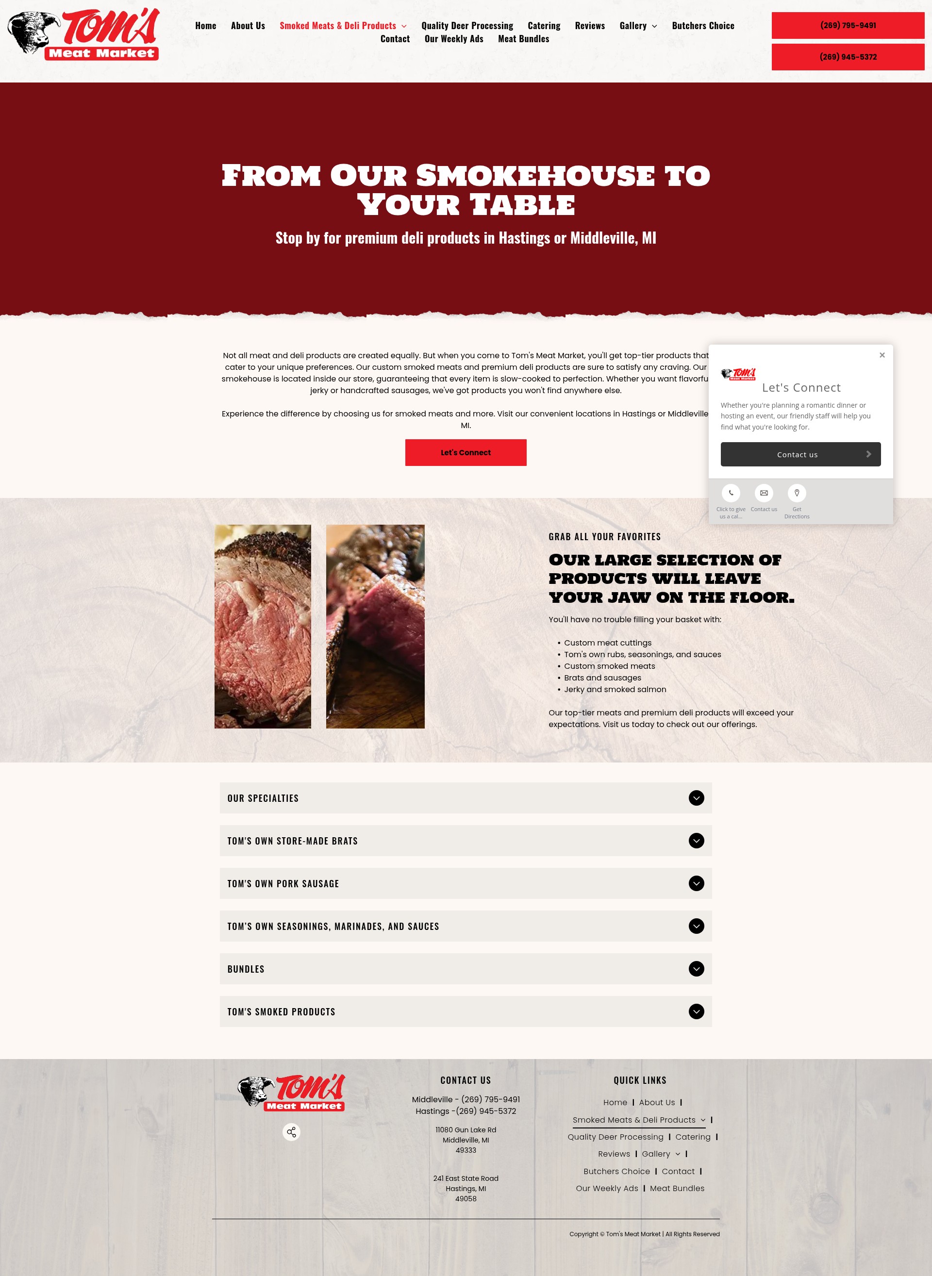 Screenshot of tomsmarket.biz