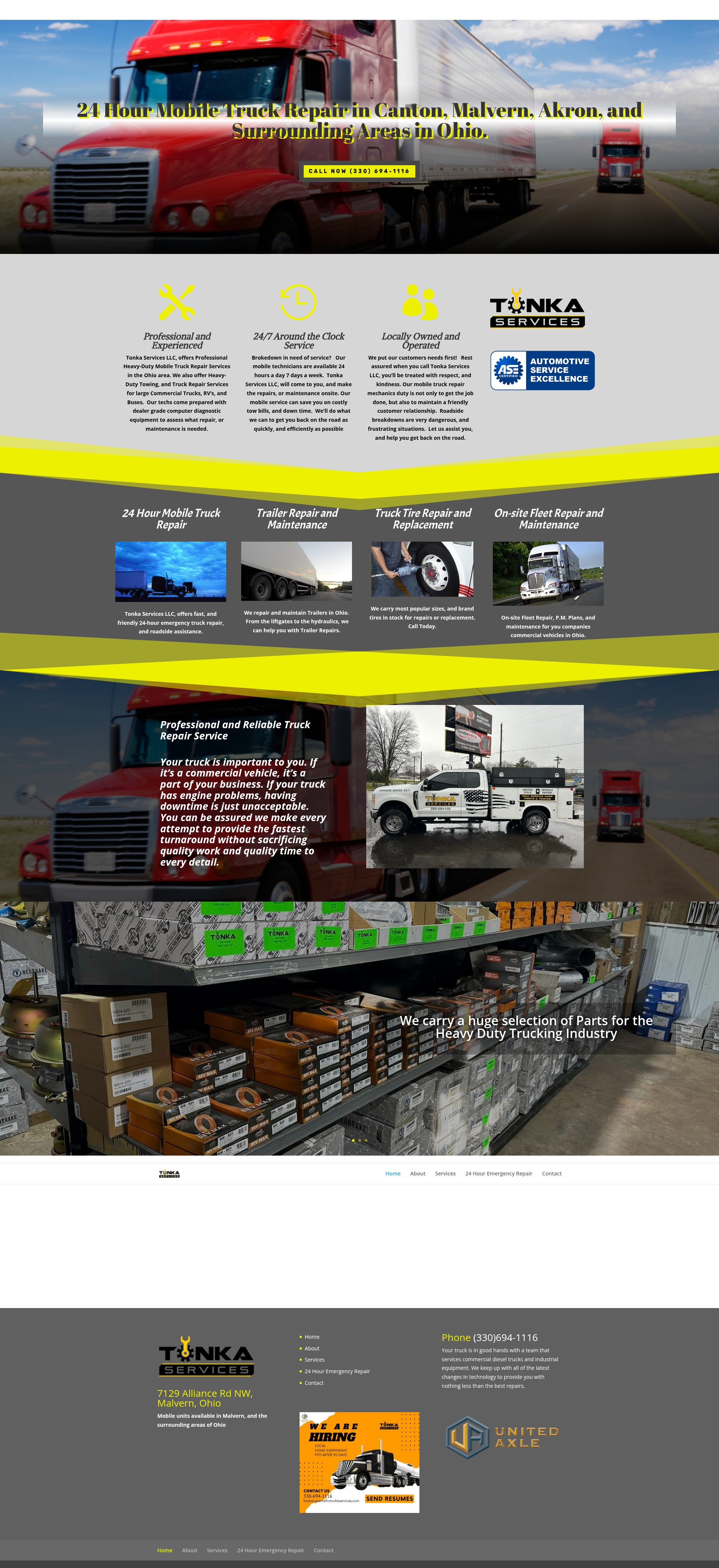 Screenshot of tonkaservicesllc.com