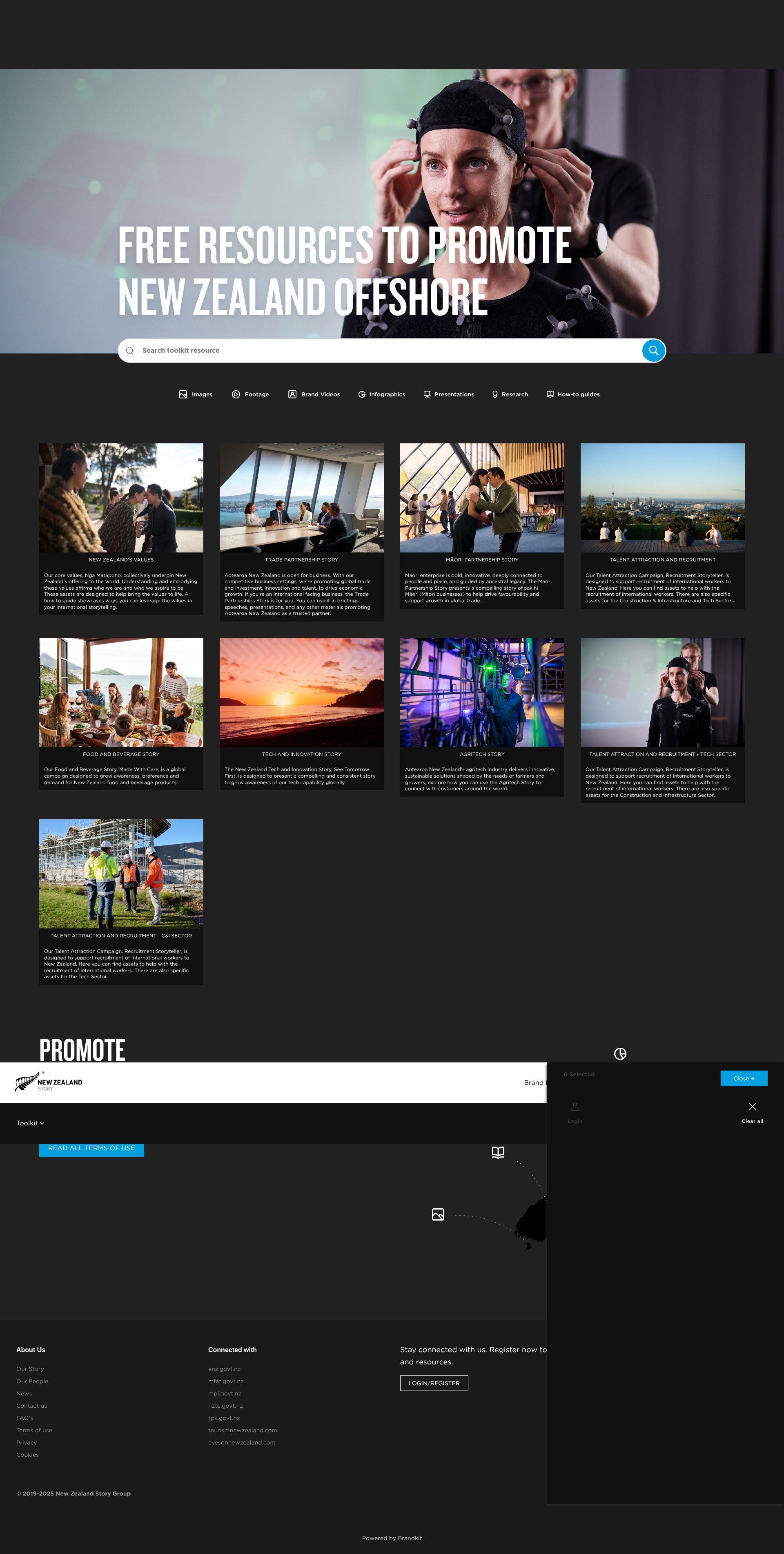 Screenshot of toolkit.nzstory.govt.nz
