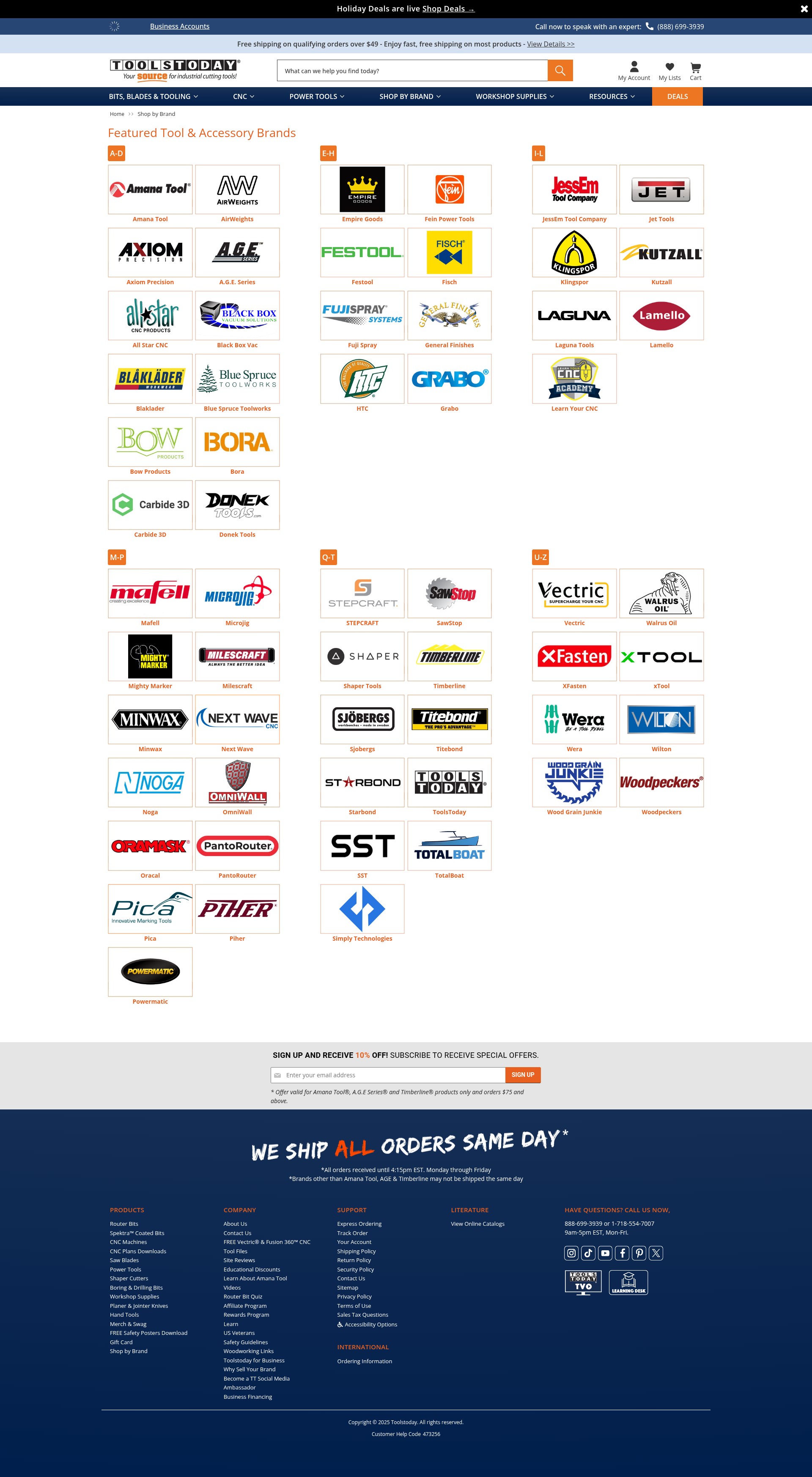 Screenshot of toolstoday.com