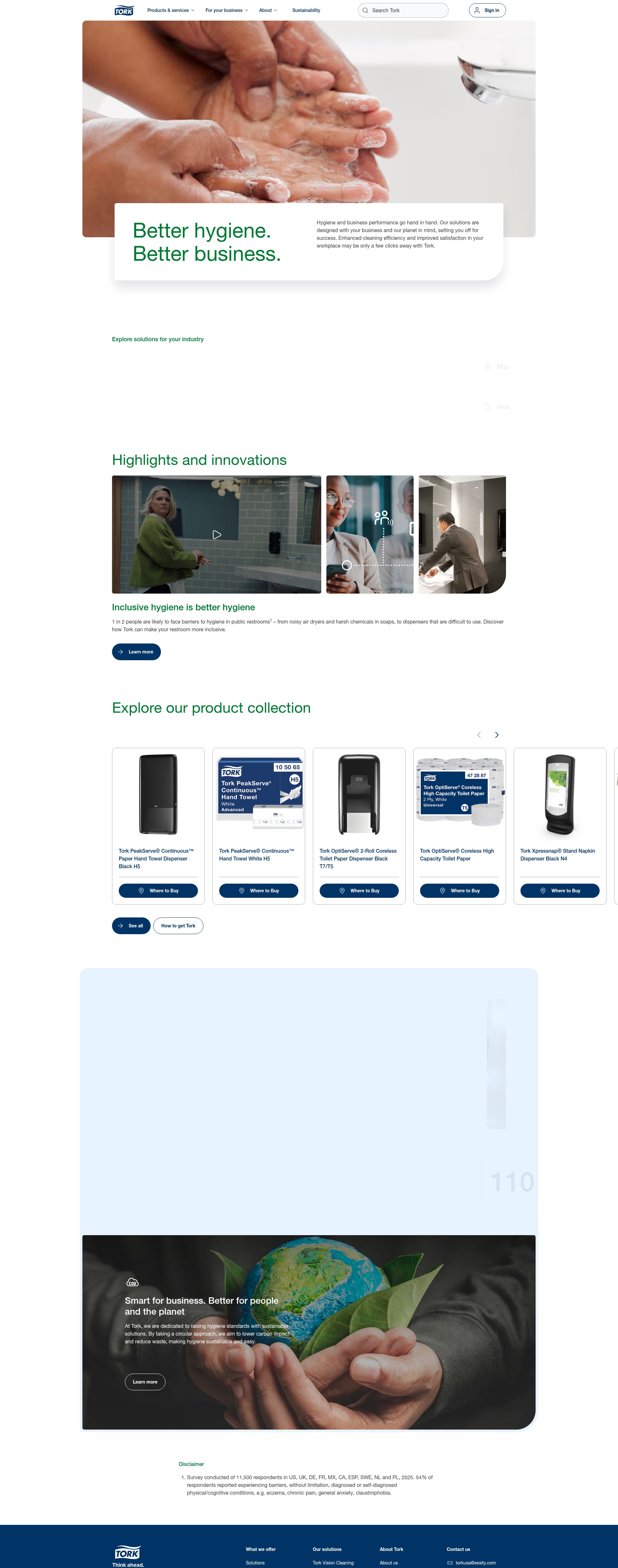 Screenshot of torkusa.com