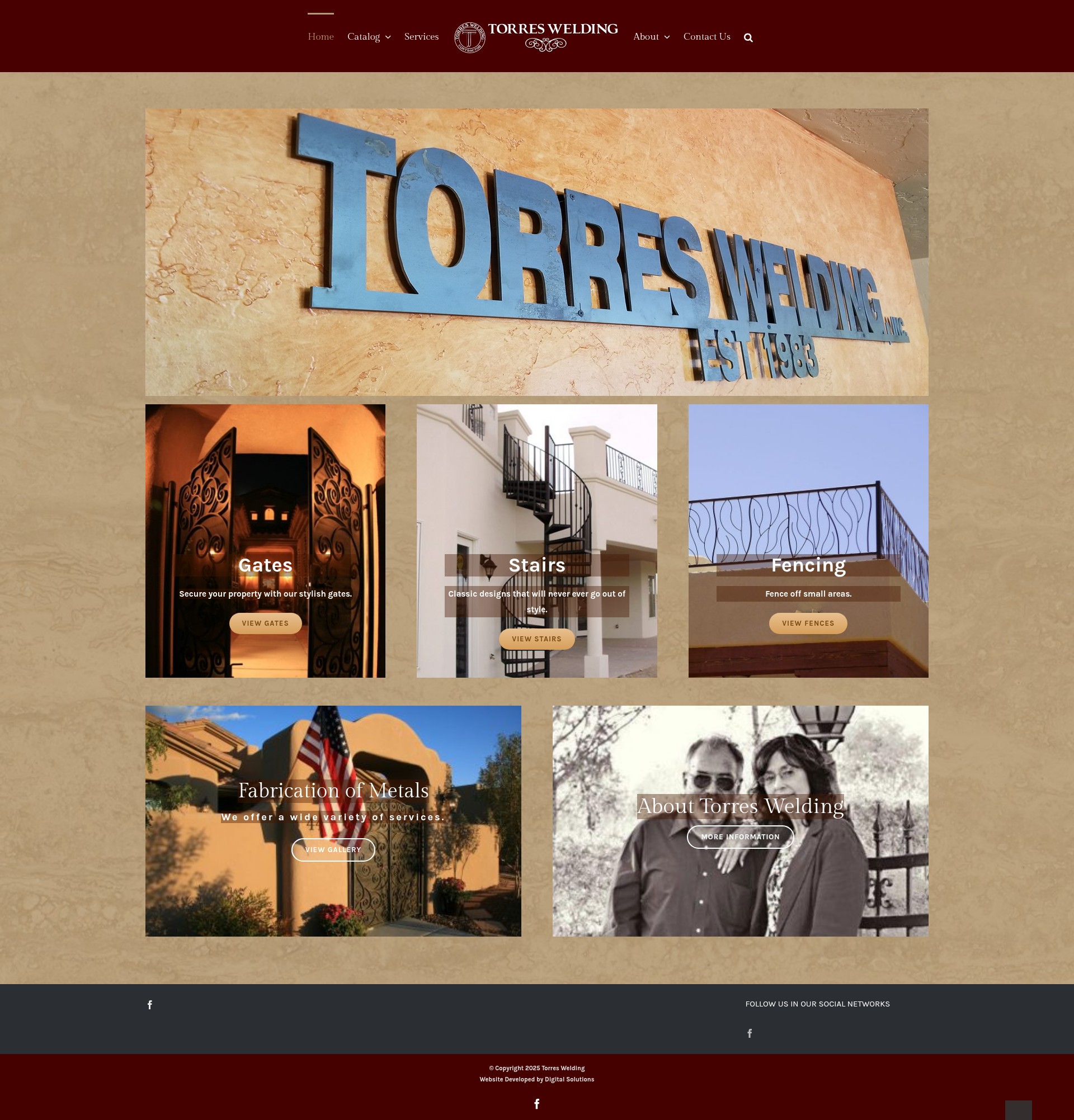 Screenshot of torreswelding.com