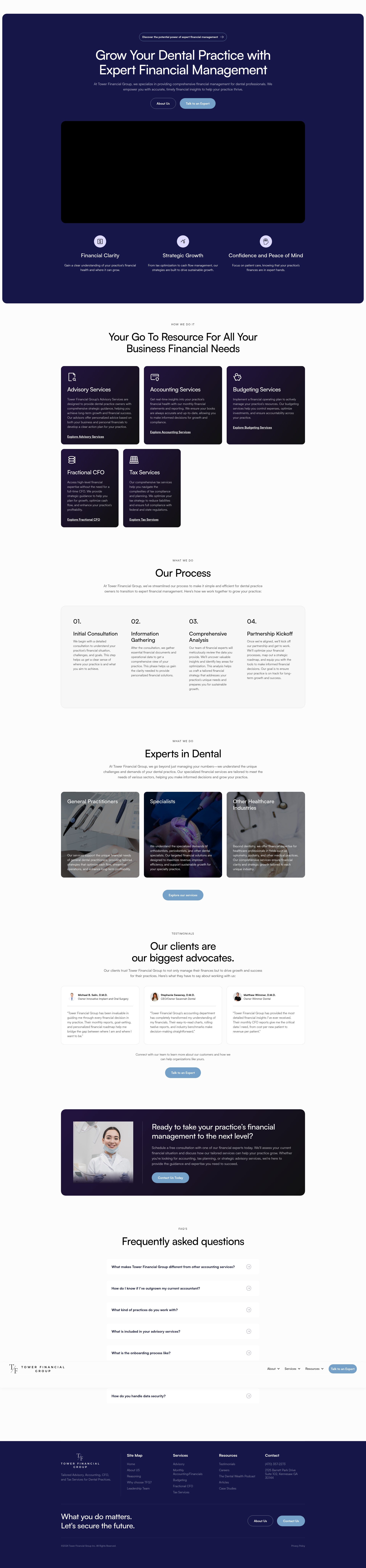 Screenshot of towerfg.com