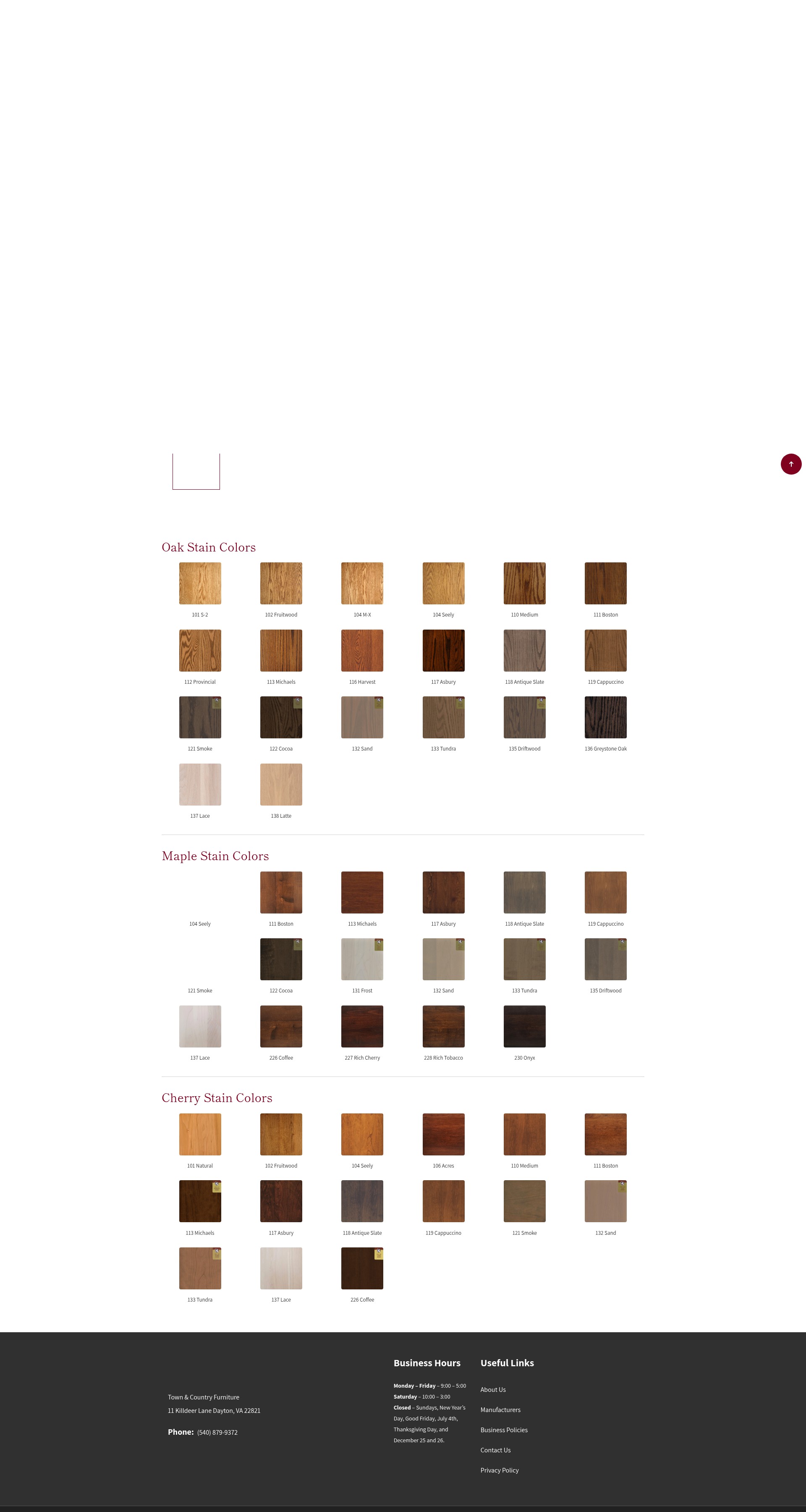 Screenshot of towncofurniture.com