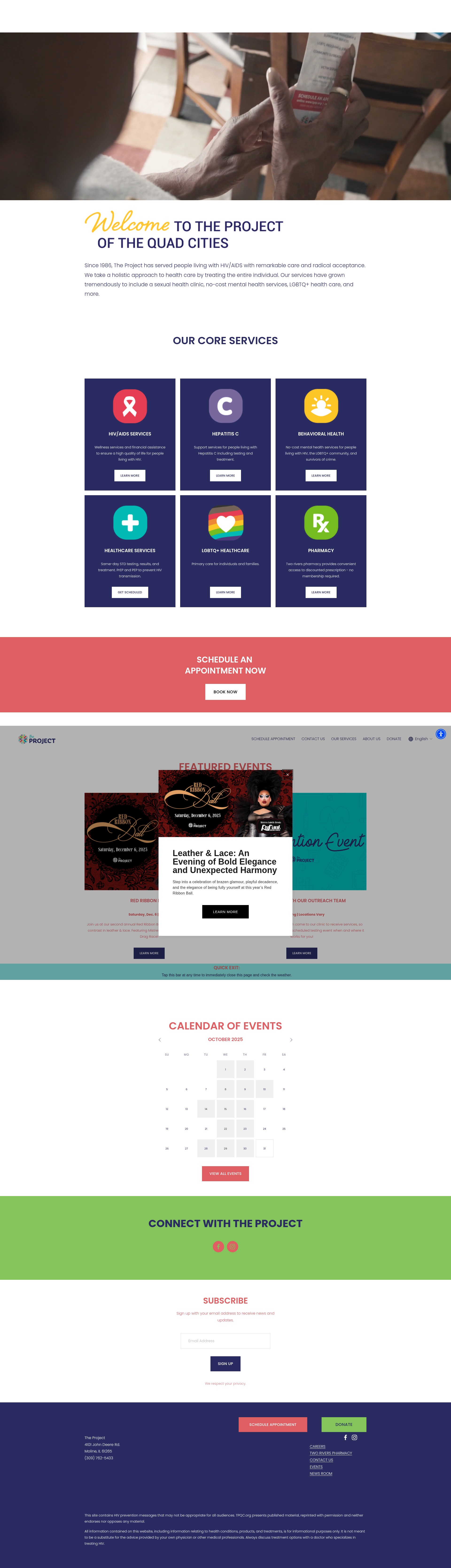 Screenshot of tpqc.org