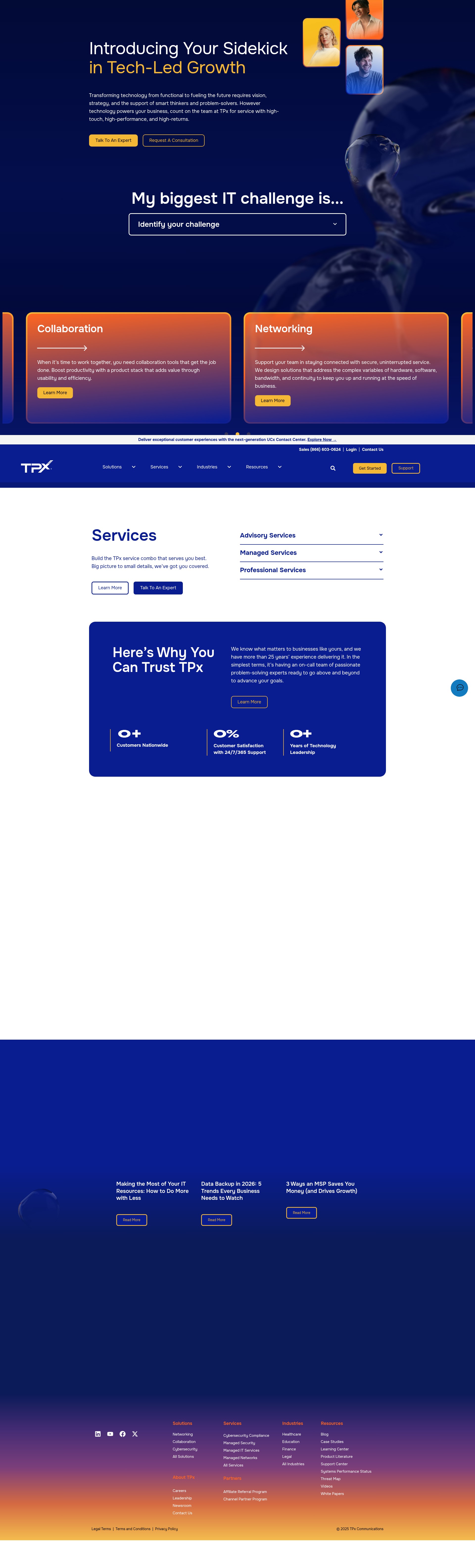 Screenshot of tpx.com