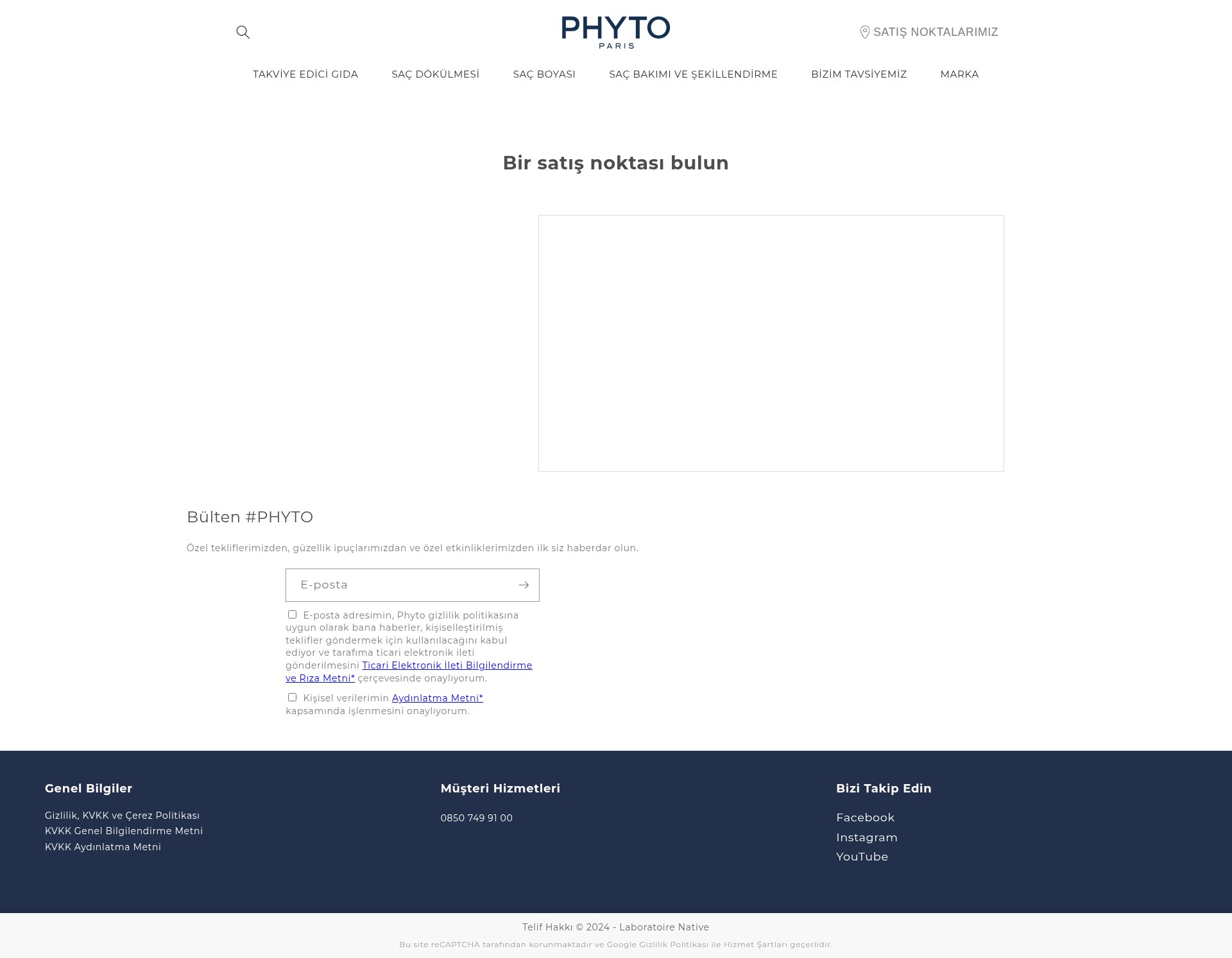 Screenshot of tr.phyto.com