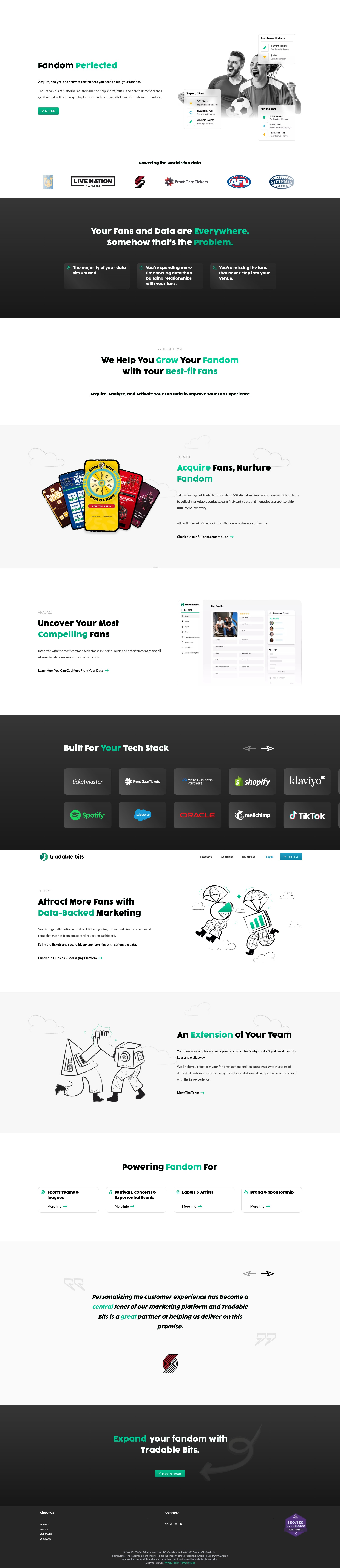 Screenshot of tradablebits.com