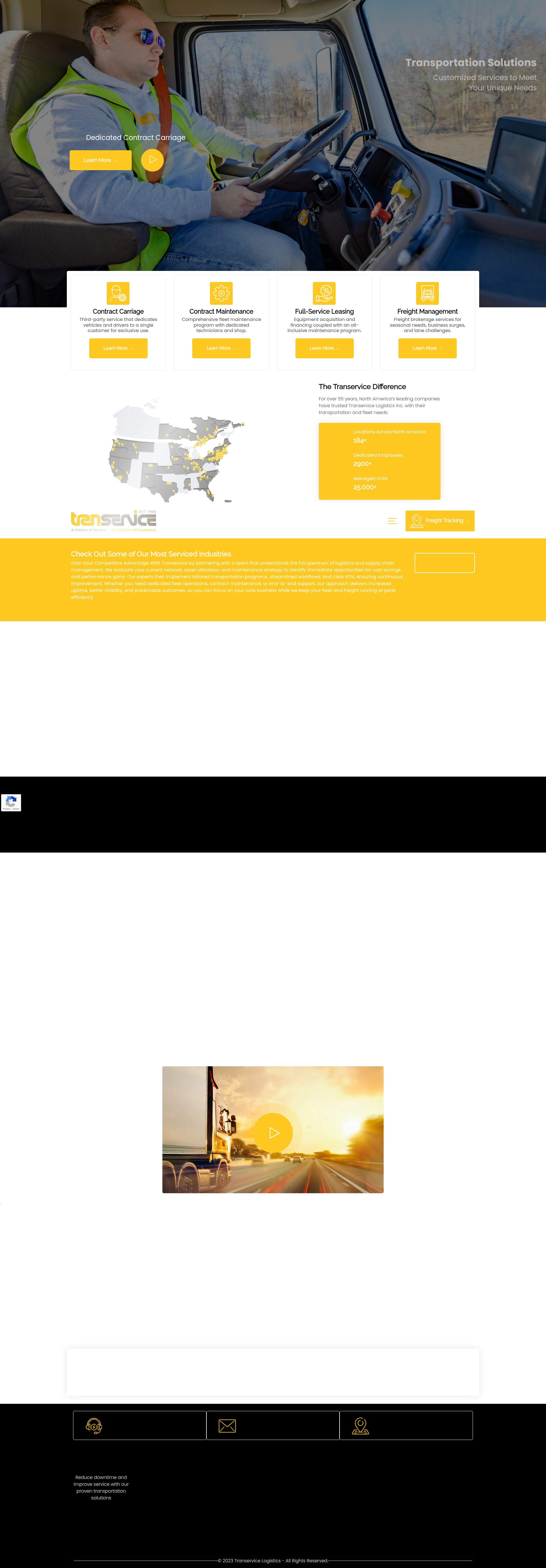 Screenshot of transervice.com