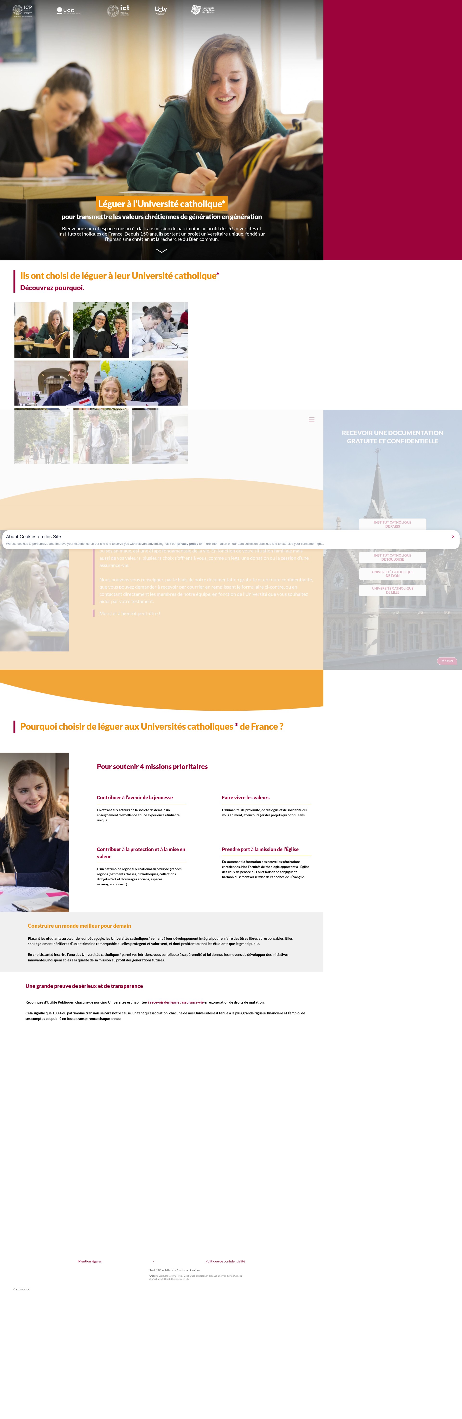 Screenshot of transmettre.info