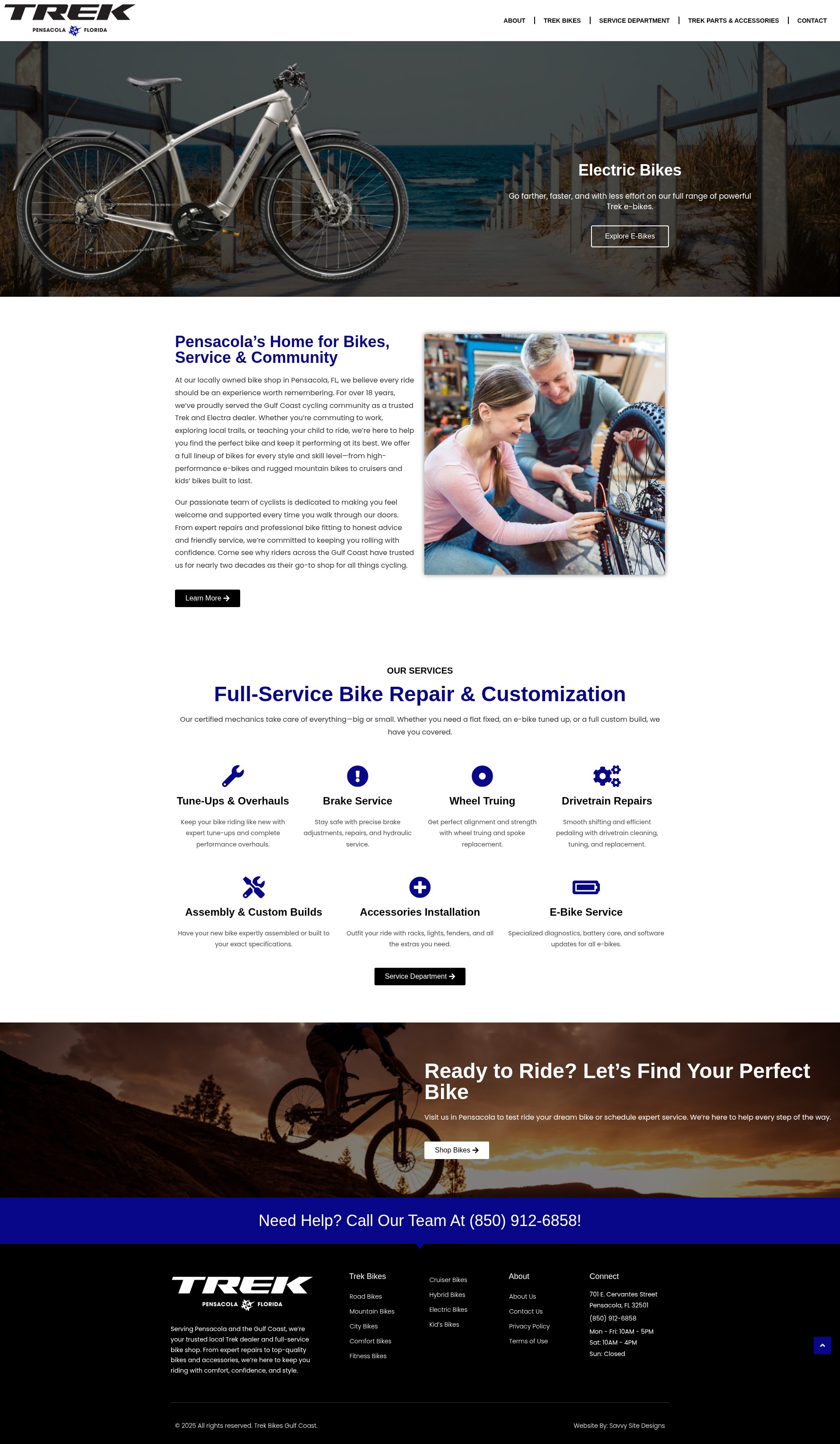 Screenshot of trekstoregulfcoast.com
