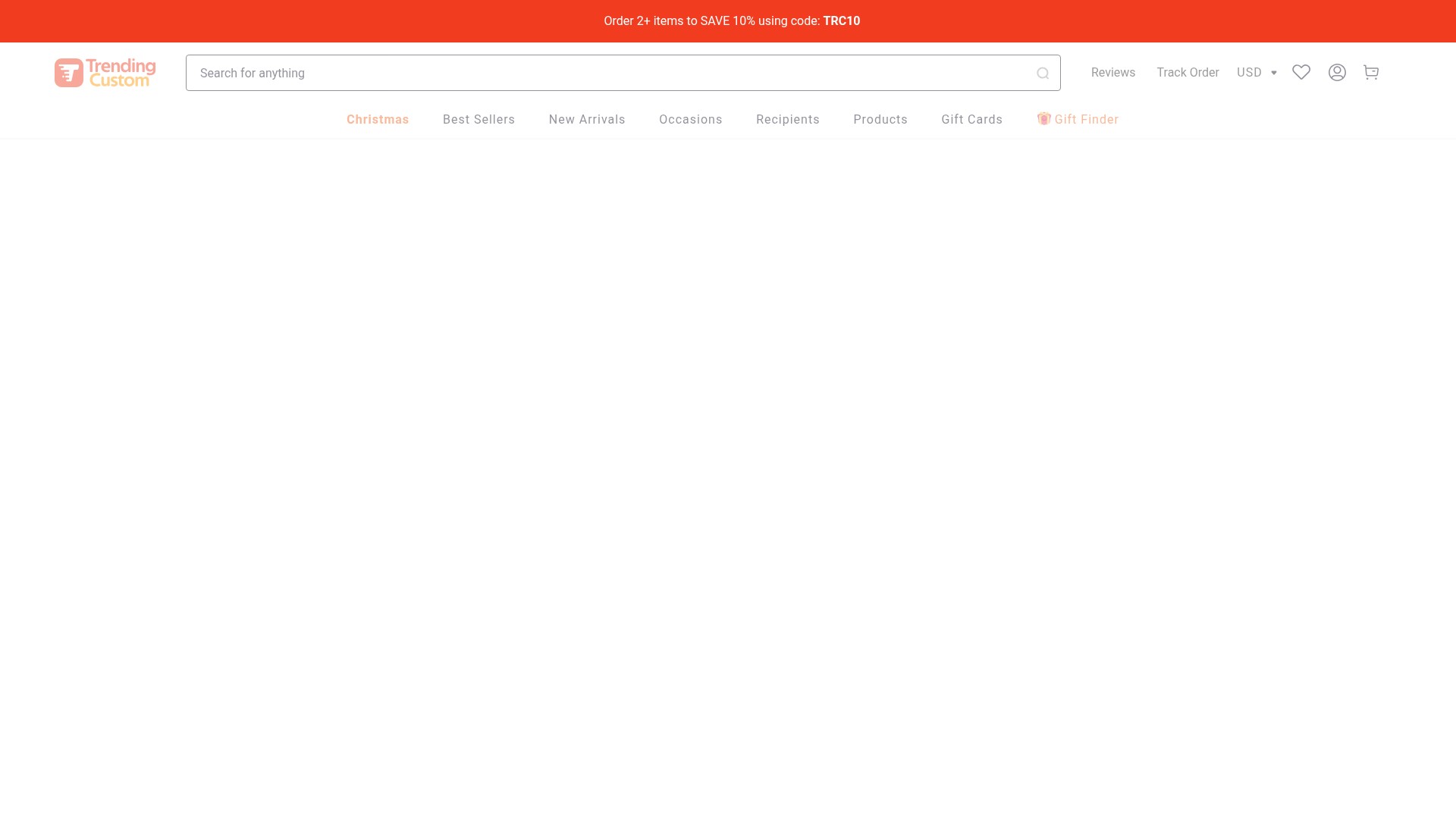 Screenshot of trendingcustom.com