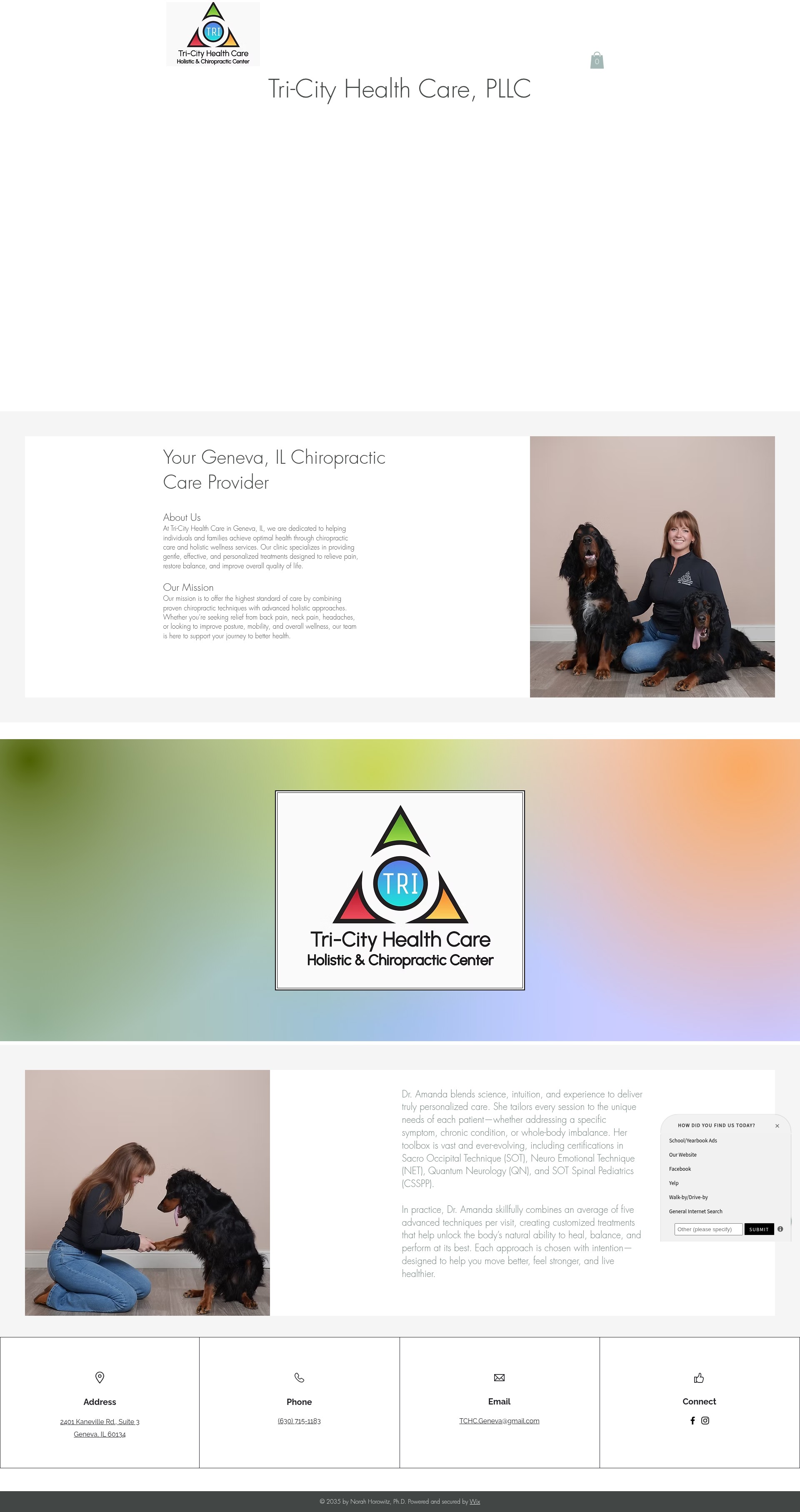 Screenshot of tricityclinic.com