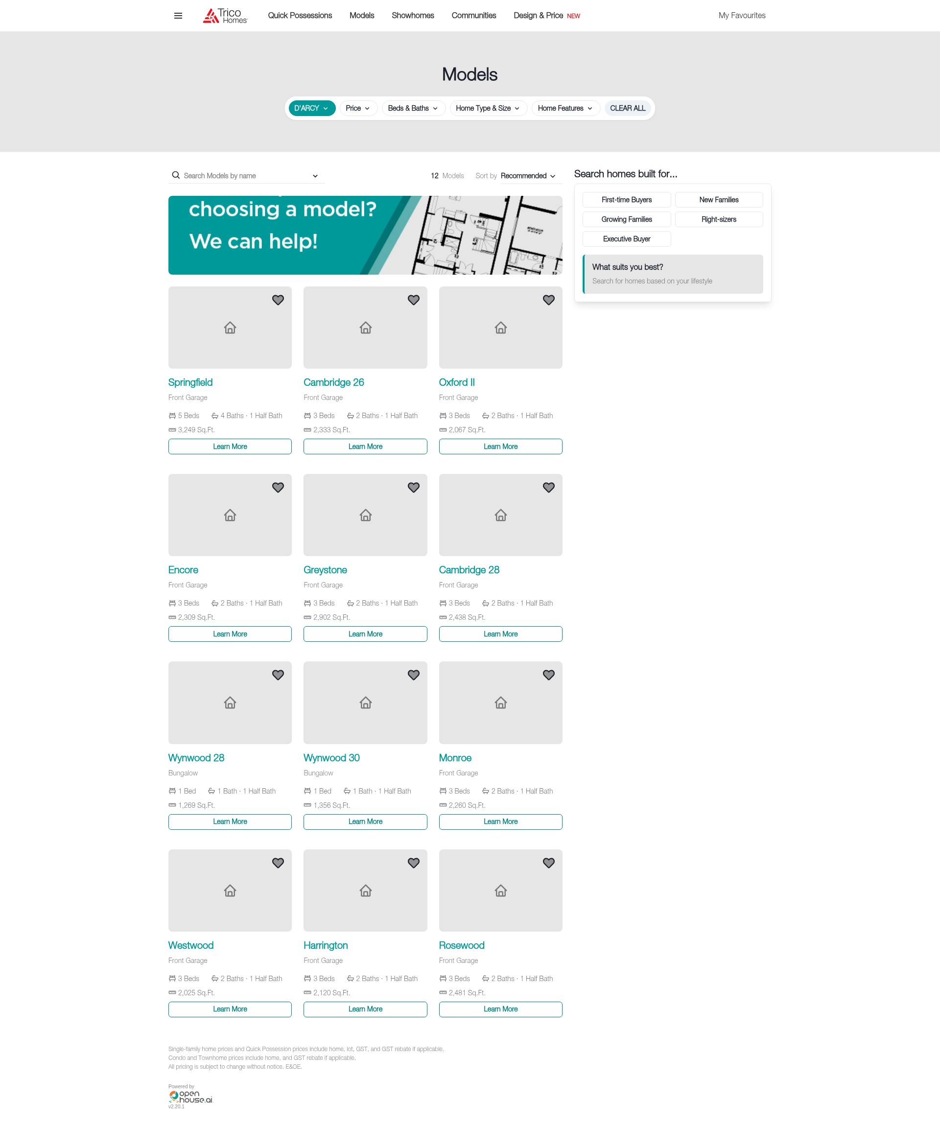Screenshot of tricohomes.com