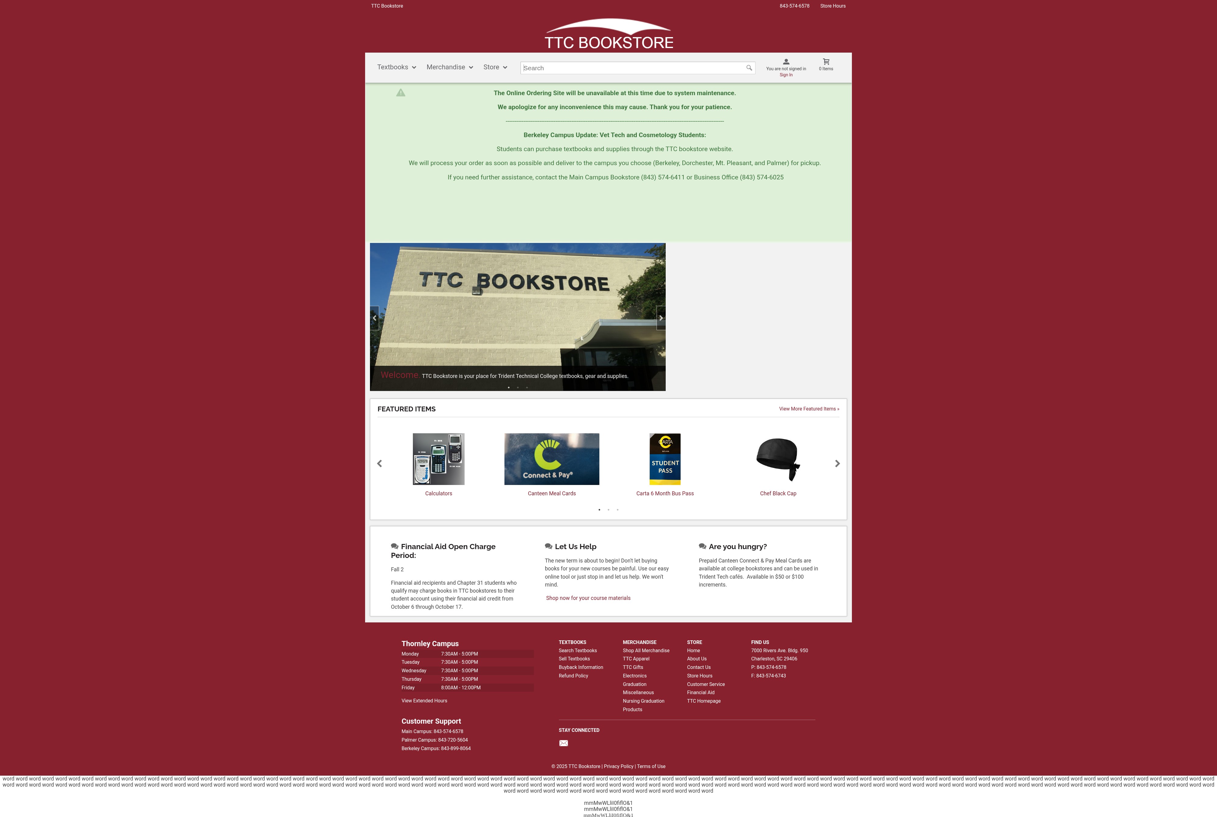 Screenshot of tridenttech.edu
