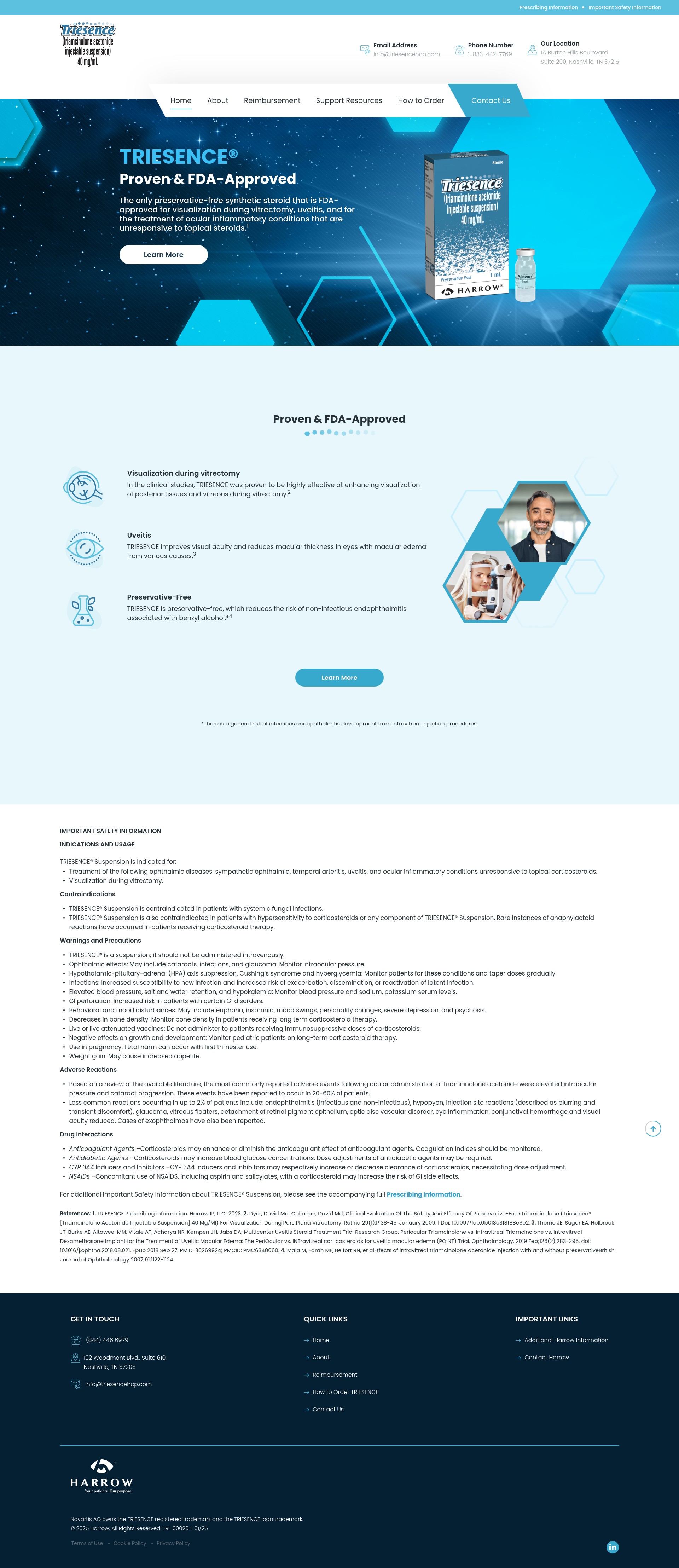 Screenshot of triesencehcp.com