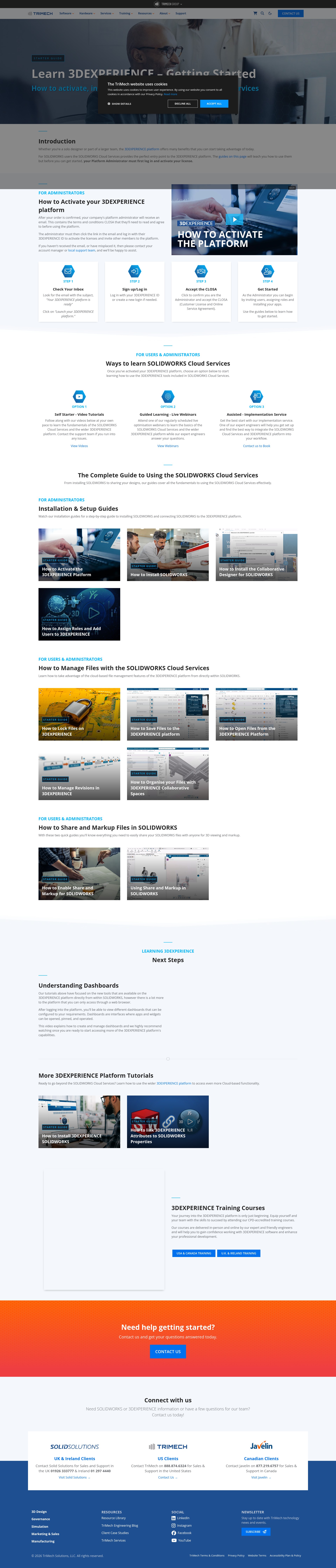 Screenshot of trimech.com