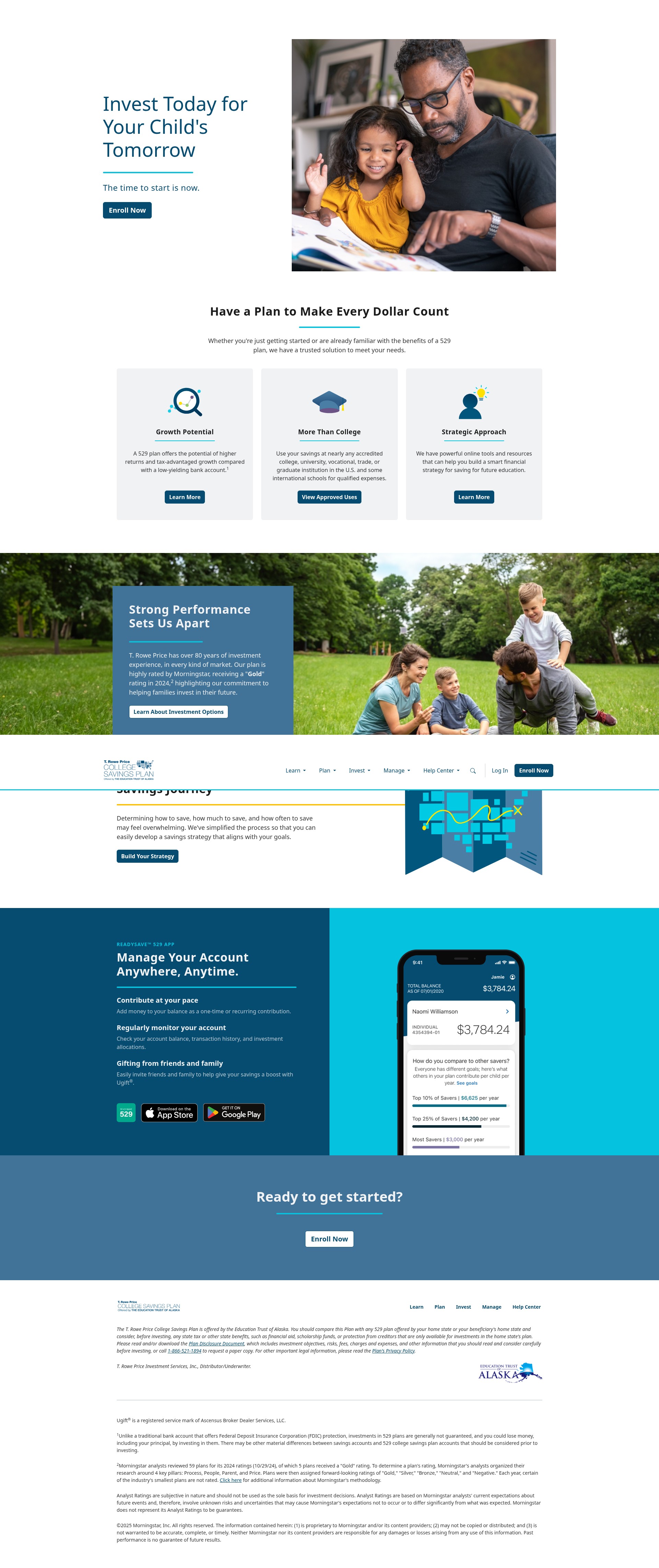 Screenshot of troweprice529.com