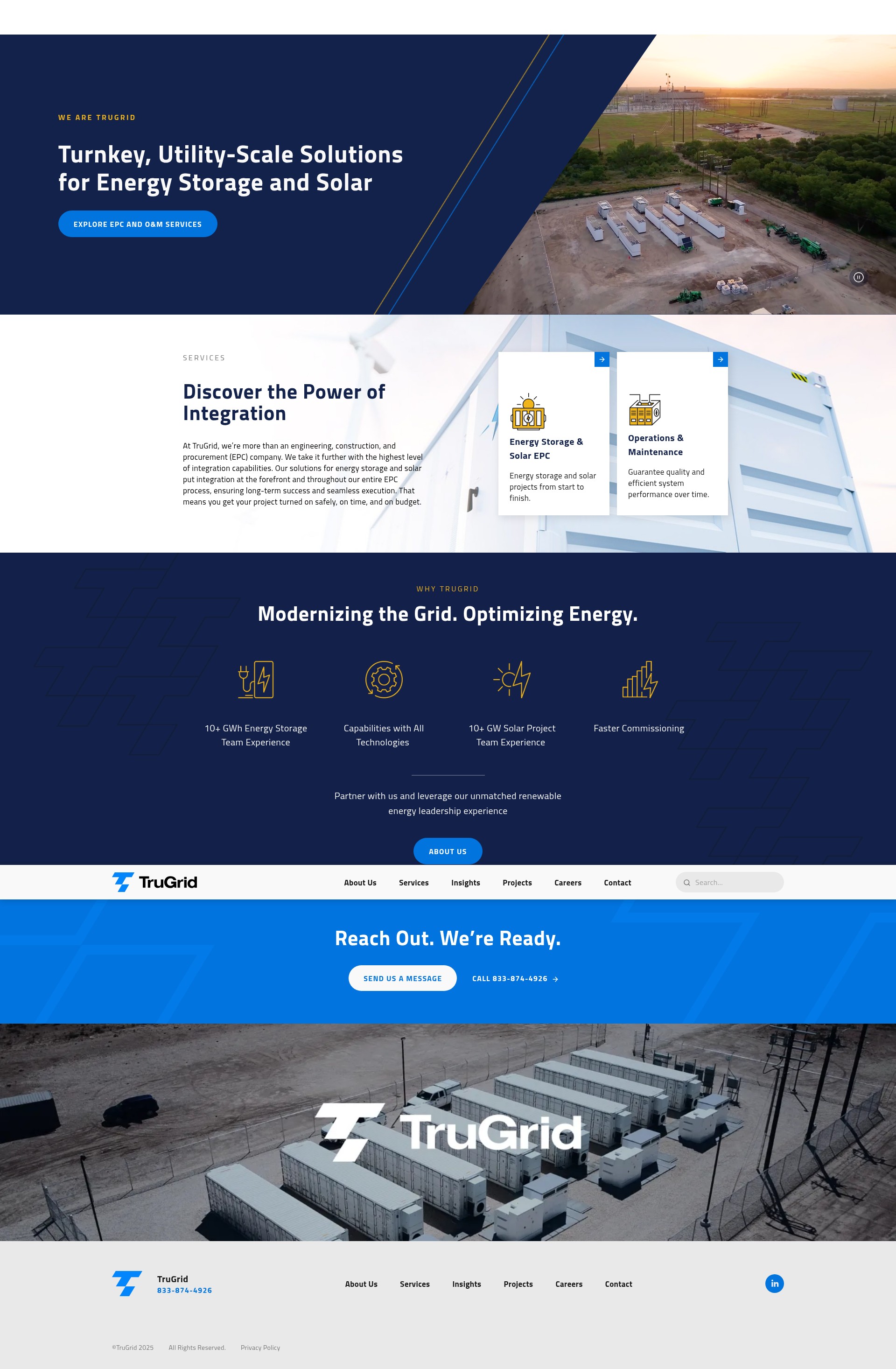 Screenshot of trugridpower.com