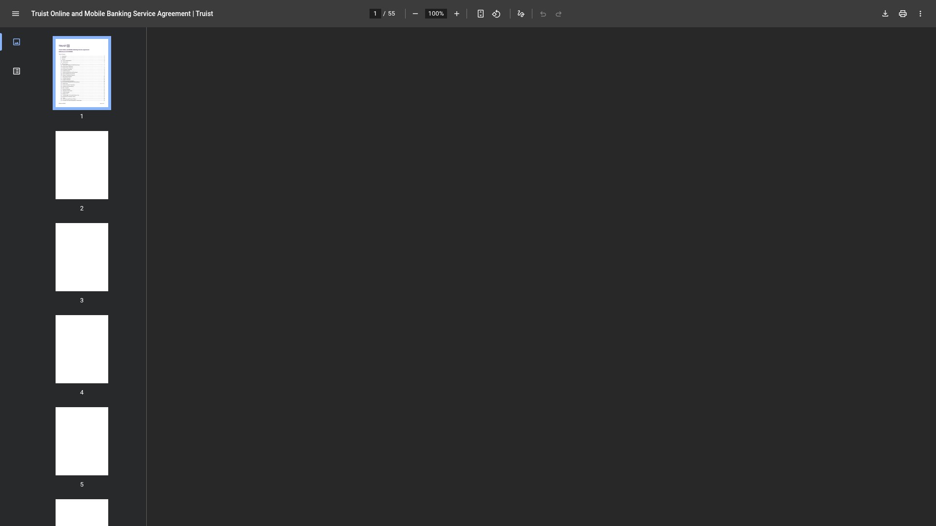 Screenshot of truist.com