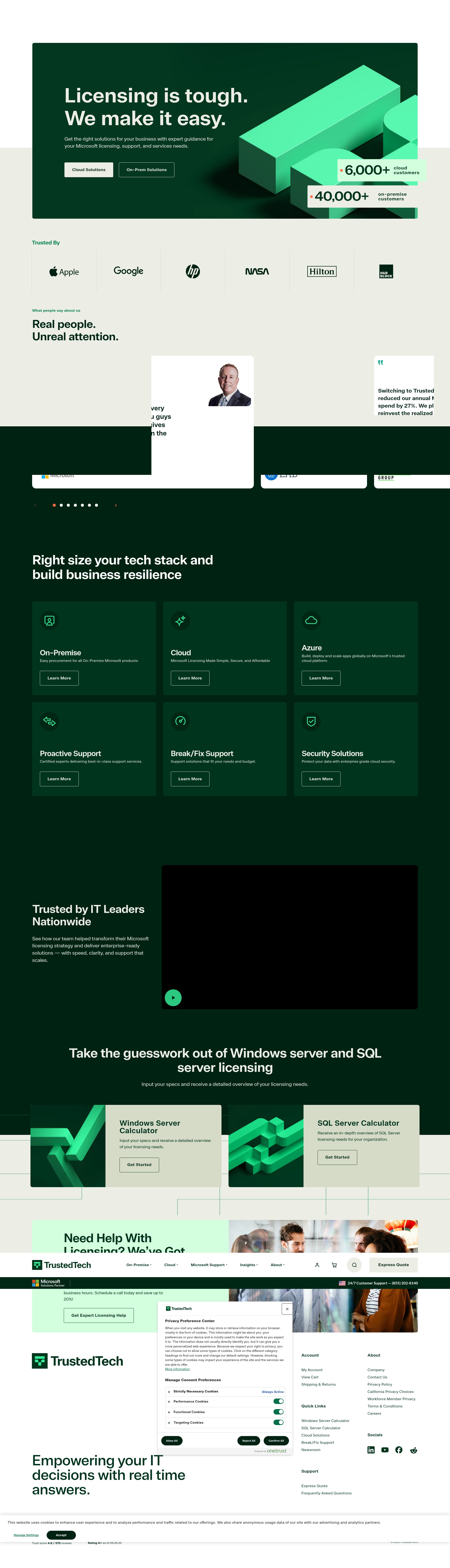Screenshot of trustedtechteam.com