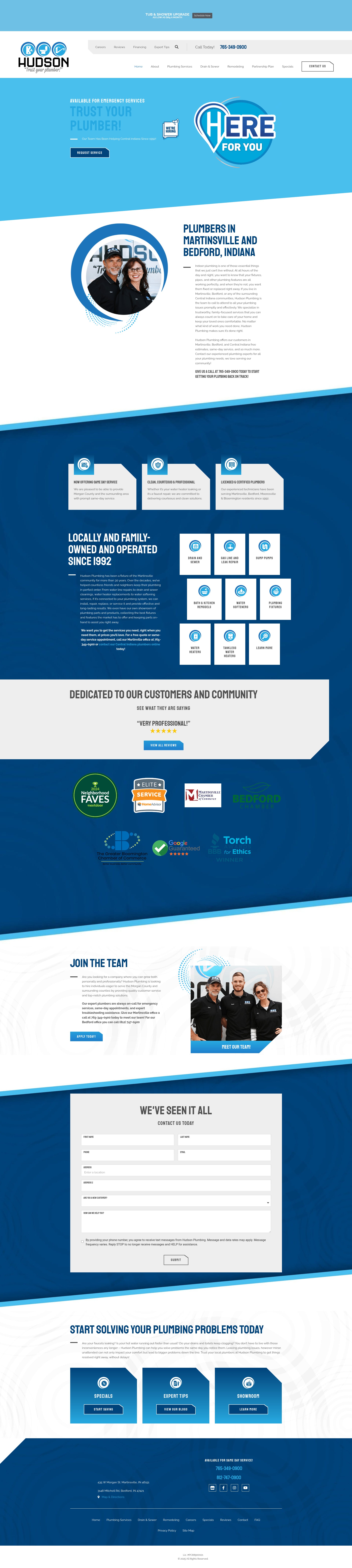 Screenshot of trustyourplumber.com