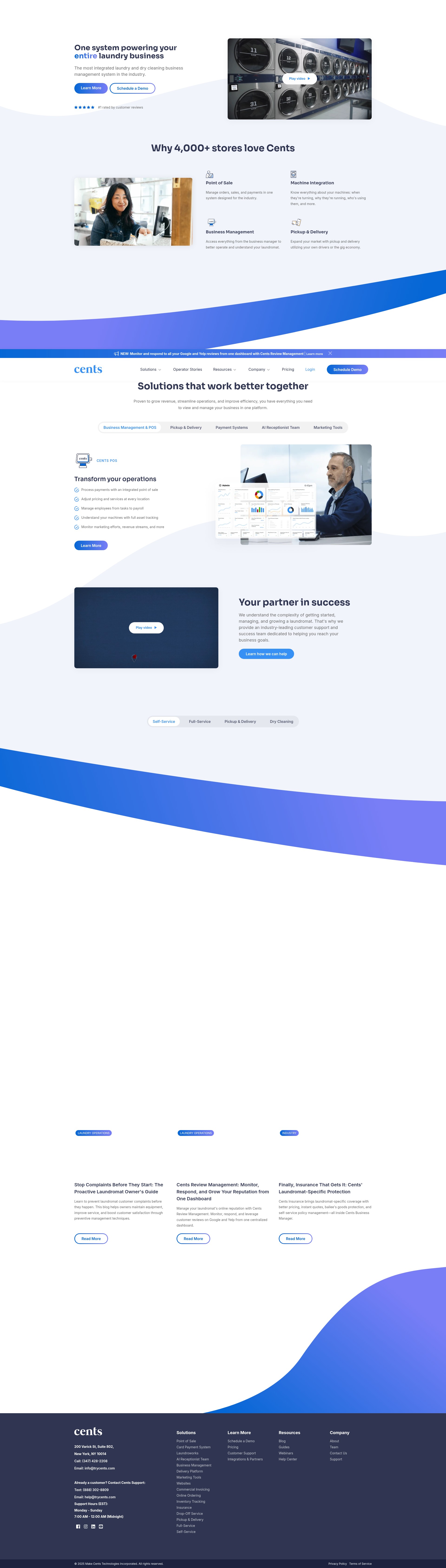 Screenshot of trycents.com